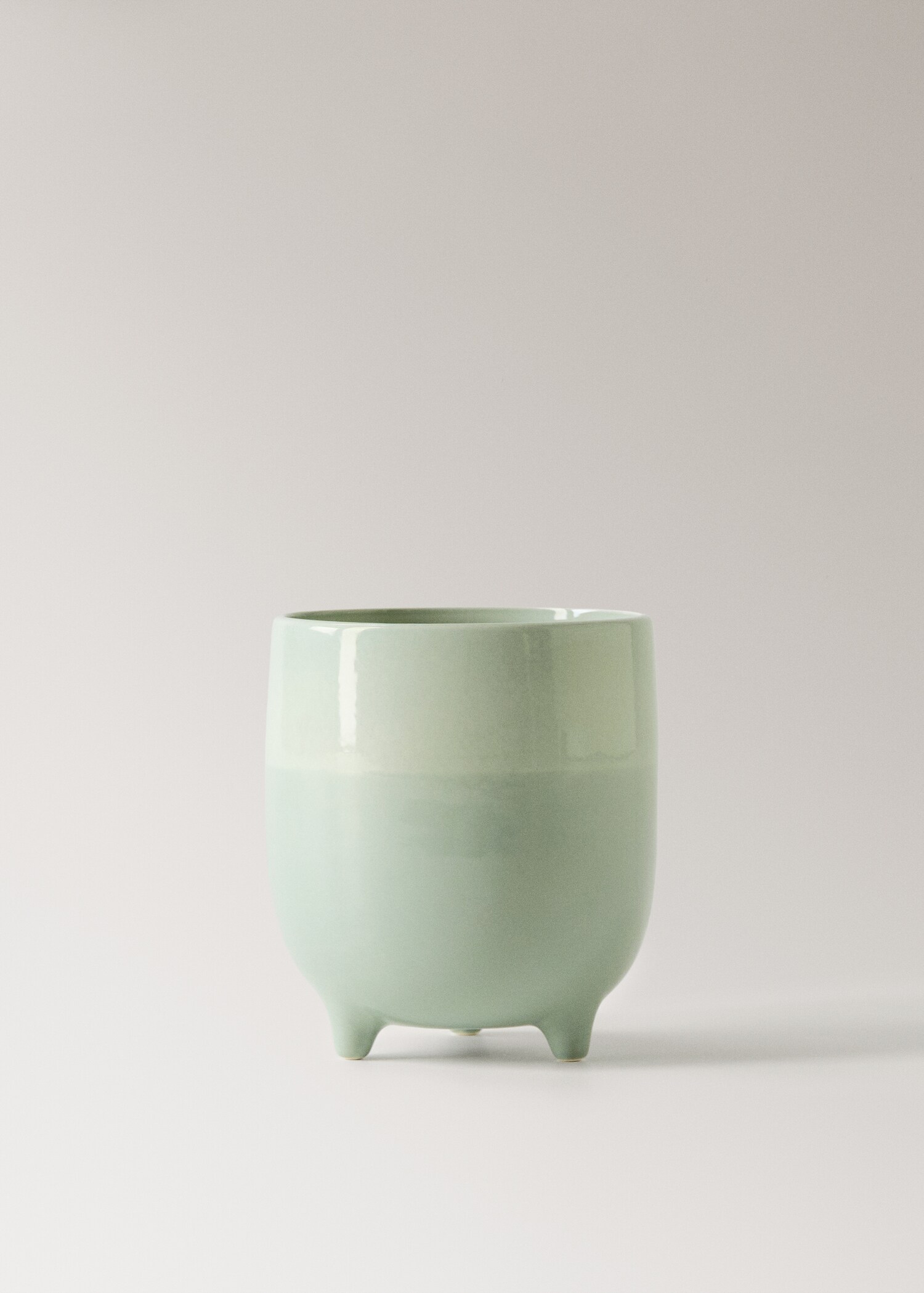 Two tone stoneware planter - Article without model