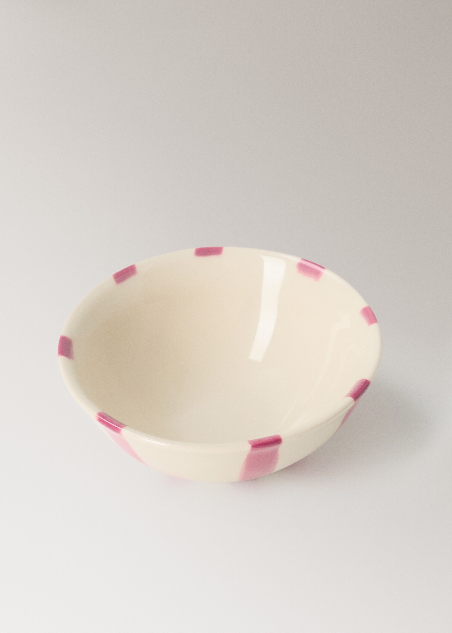 Striped gres bowl - Details of the article 2