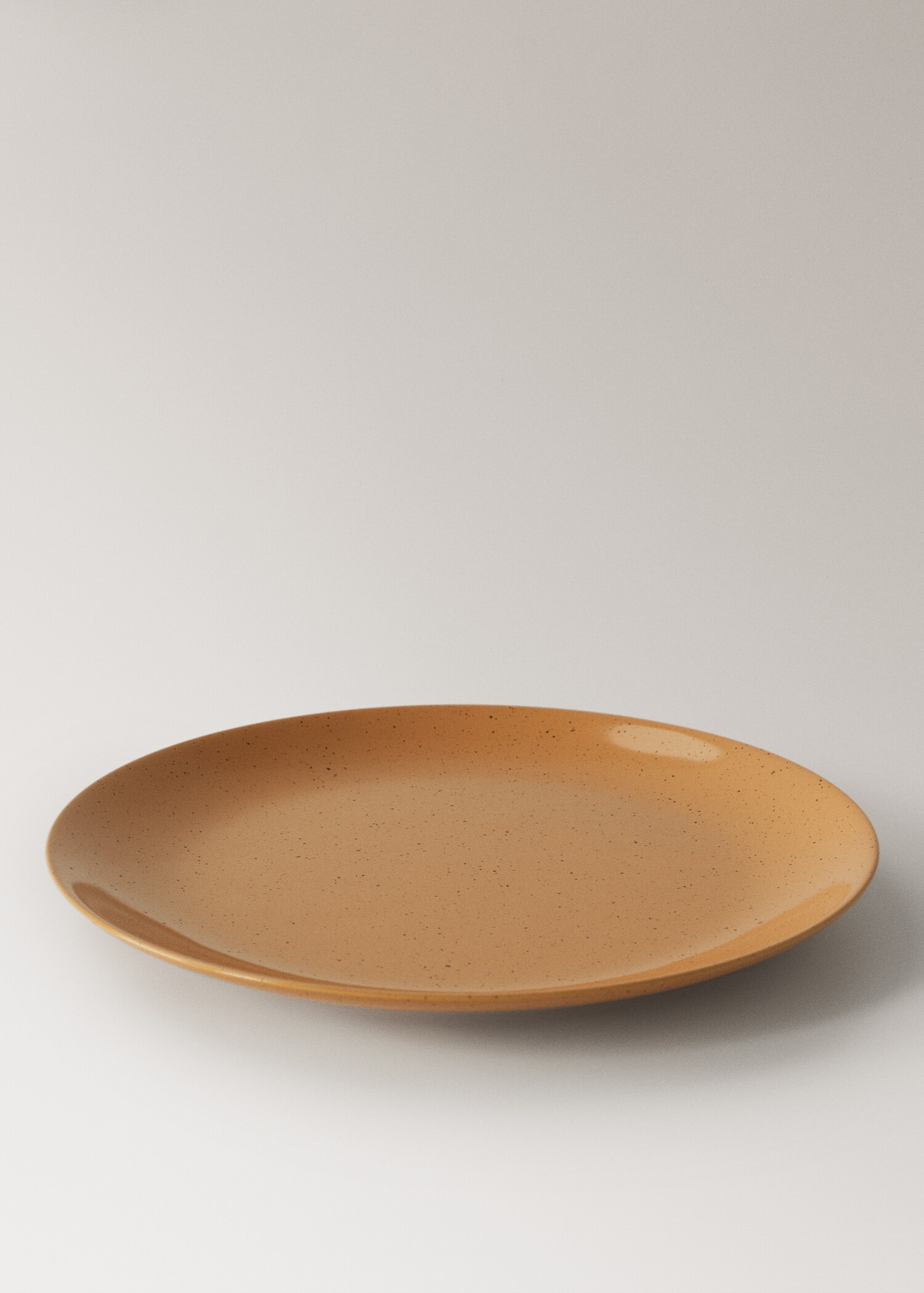 Stoneware dinner plate with spots - Details of the article 1