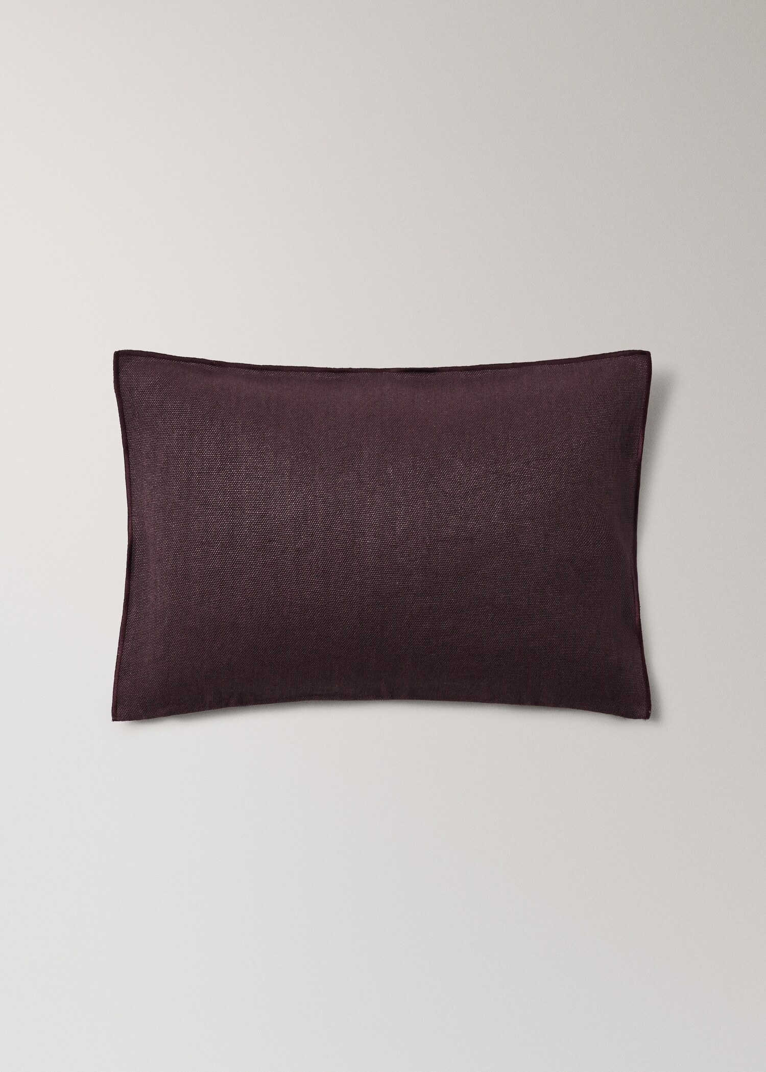 100% heavy linen cushion cover with overlock 40x60 cm - Article without model