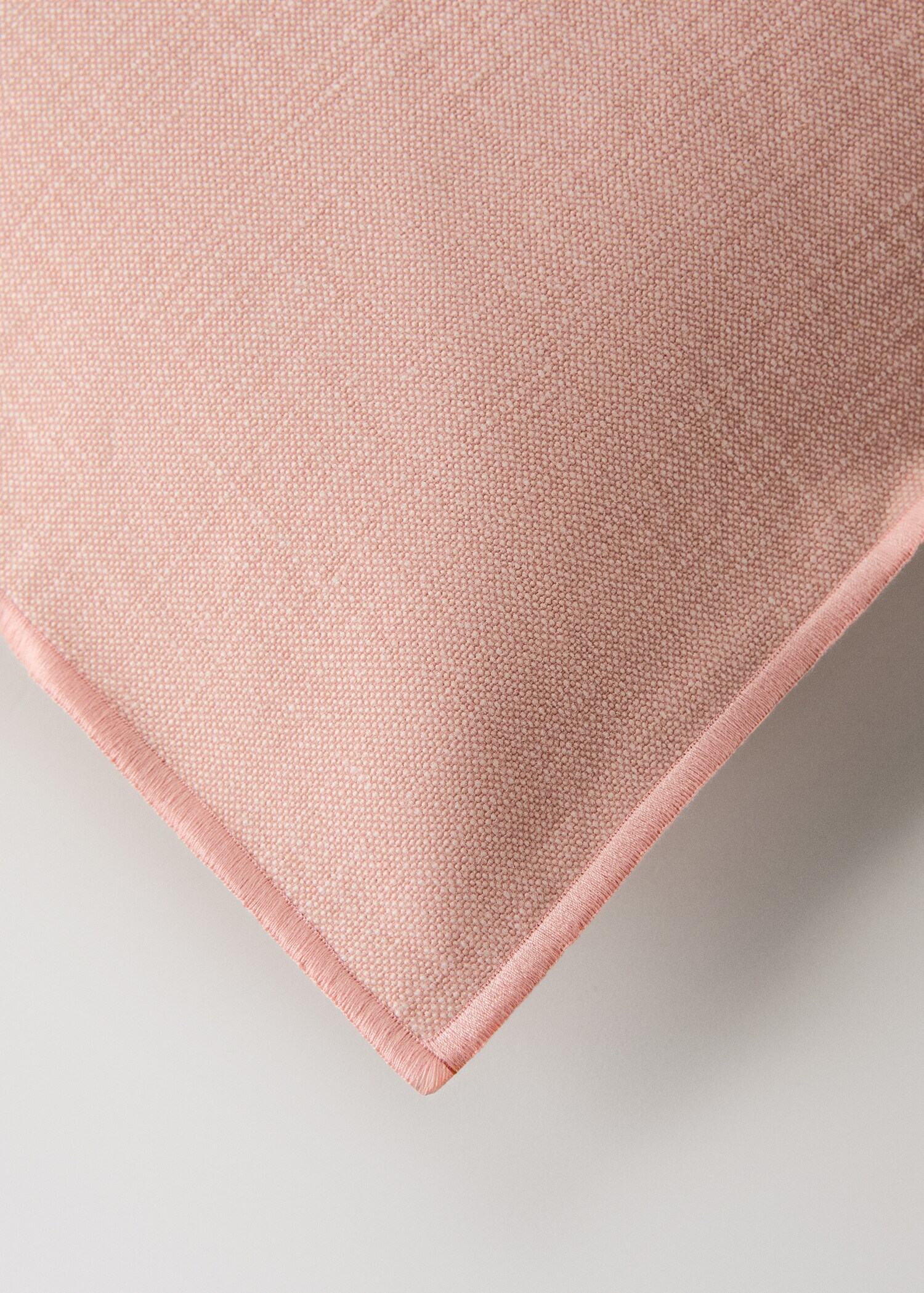 Mottled linen cushion cover 40x60 cm - Details of the article 1