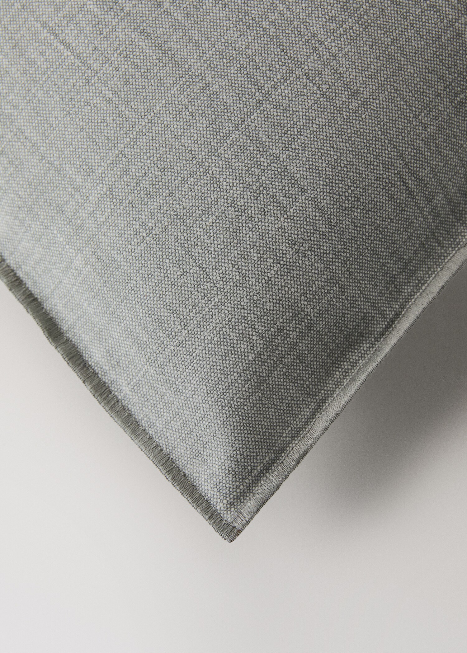 Mottled linen cushion cover 40x60 cm - Details of the article 1