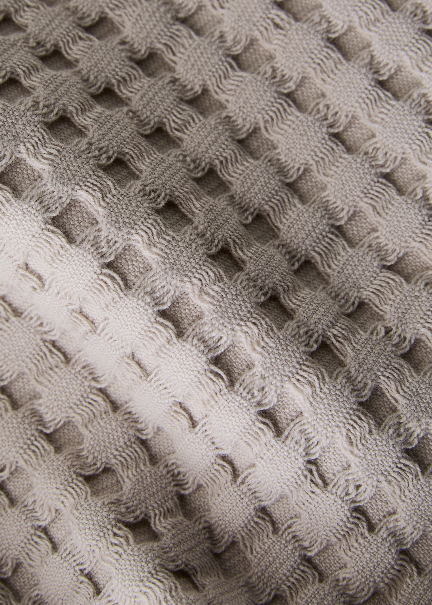 Cotton waffle bath towel - Details of the article 1