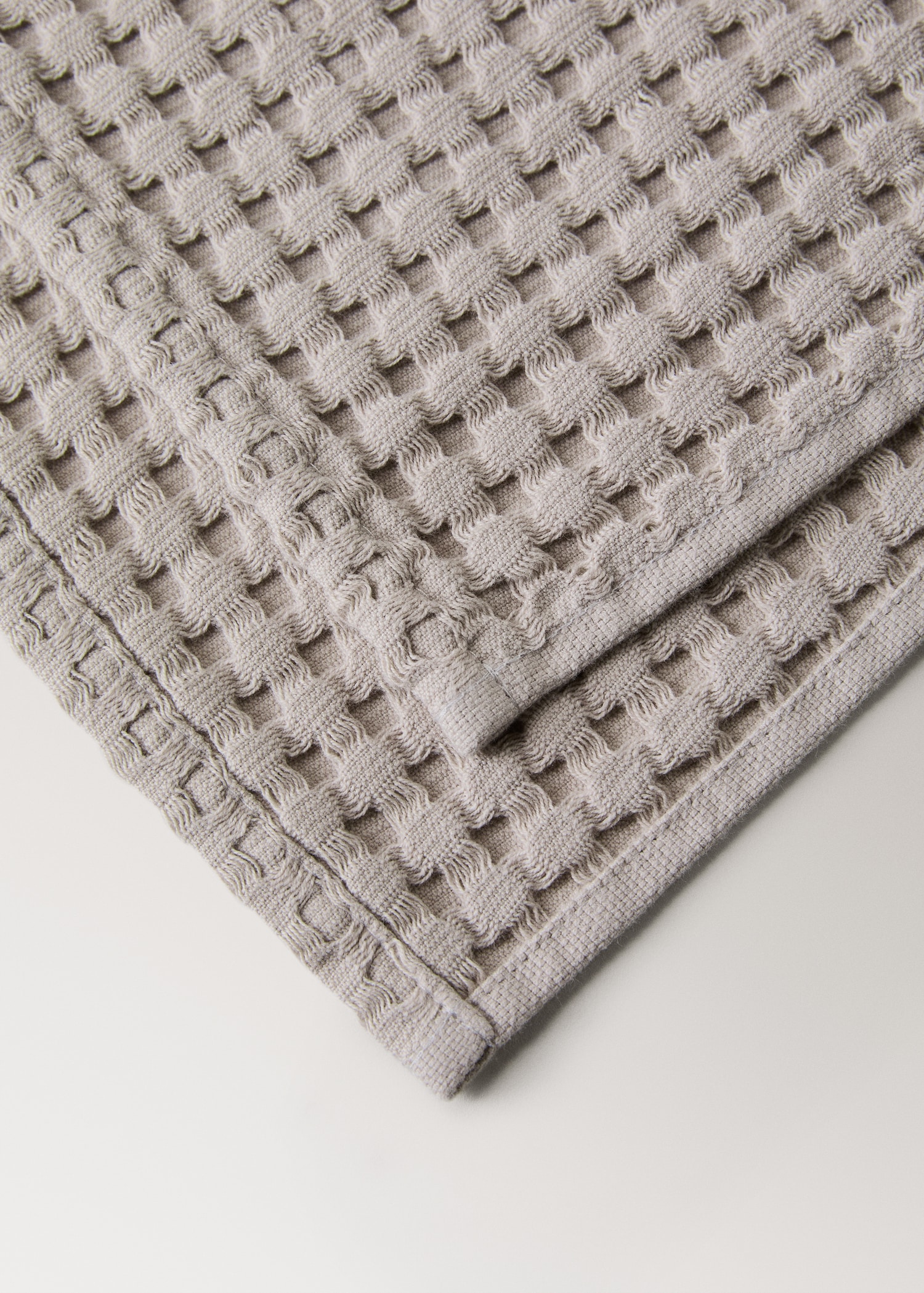 Cotton waffle bath towel - Details of the article 2