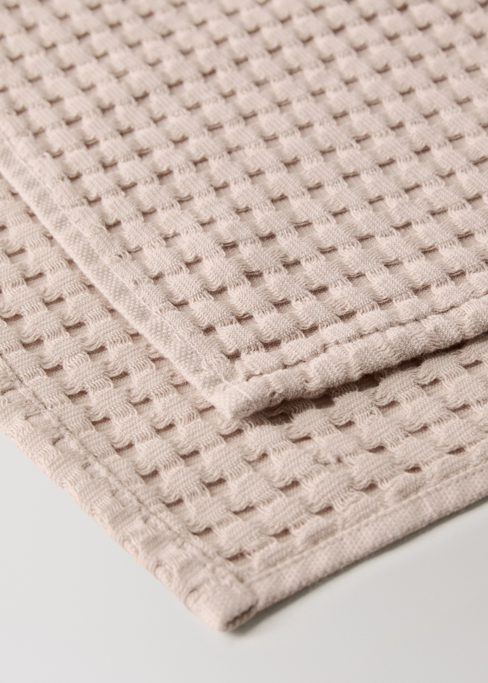 Prosop mare din bumbac tip waffle - Detaliu al articolului 1, Caisă. Ref: 27031529-00.