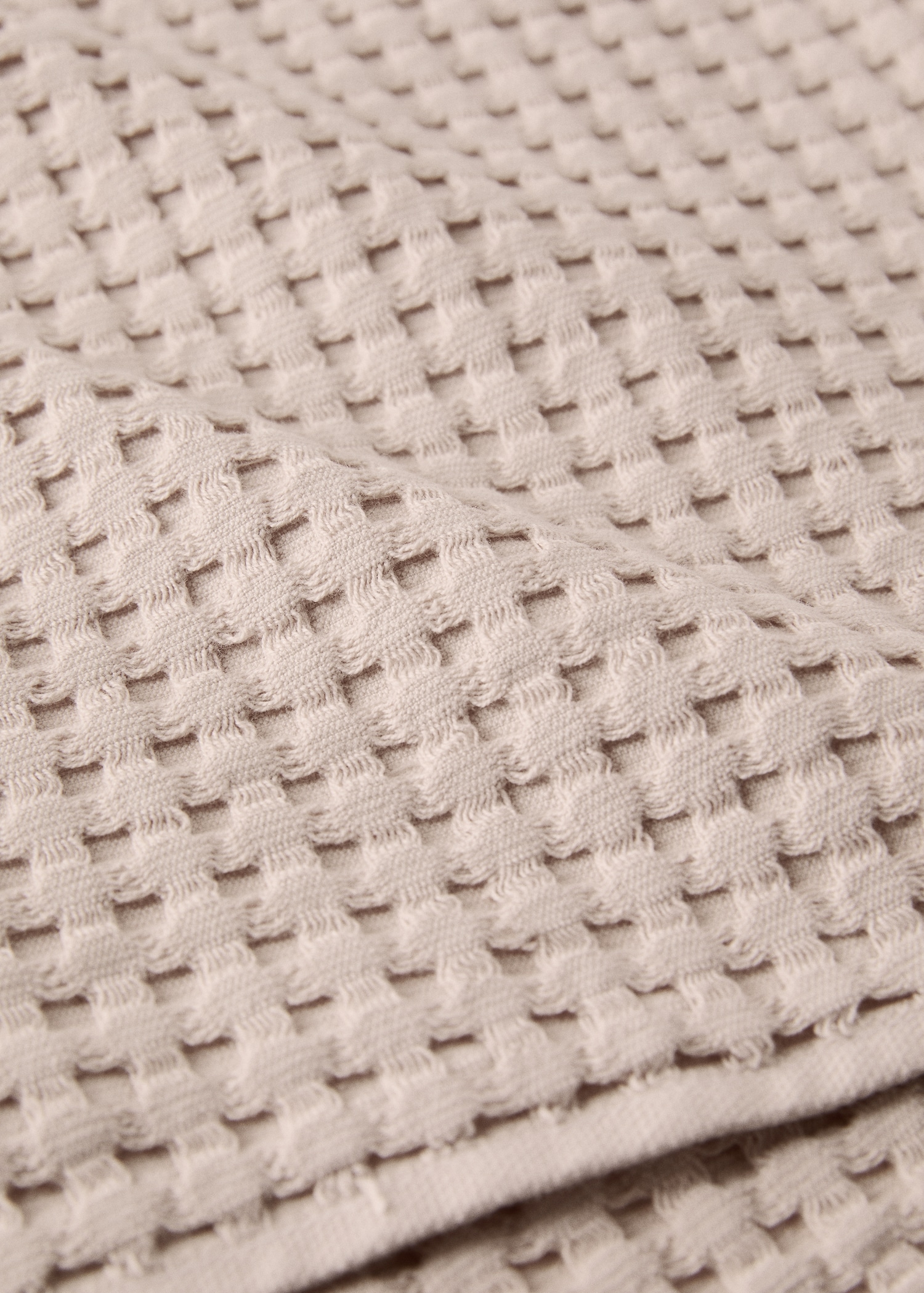 Cotton waffle bath towel - Details of the article 2