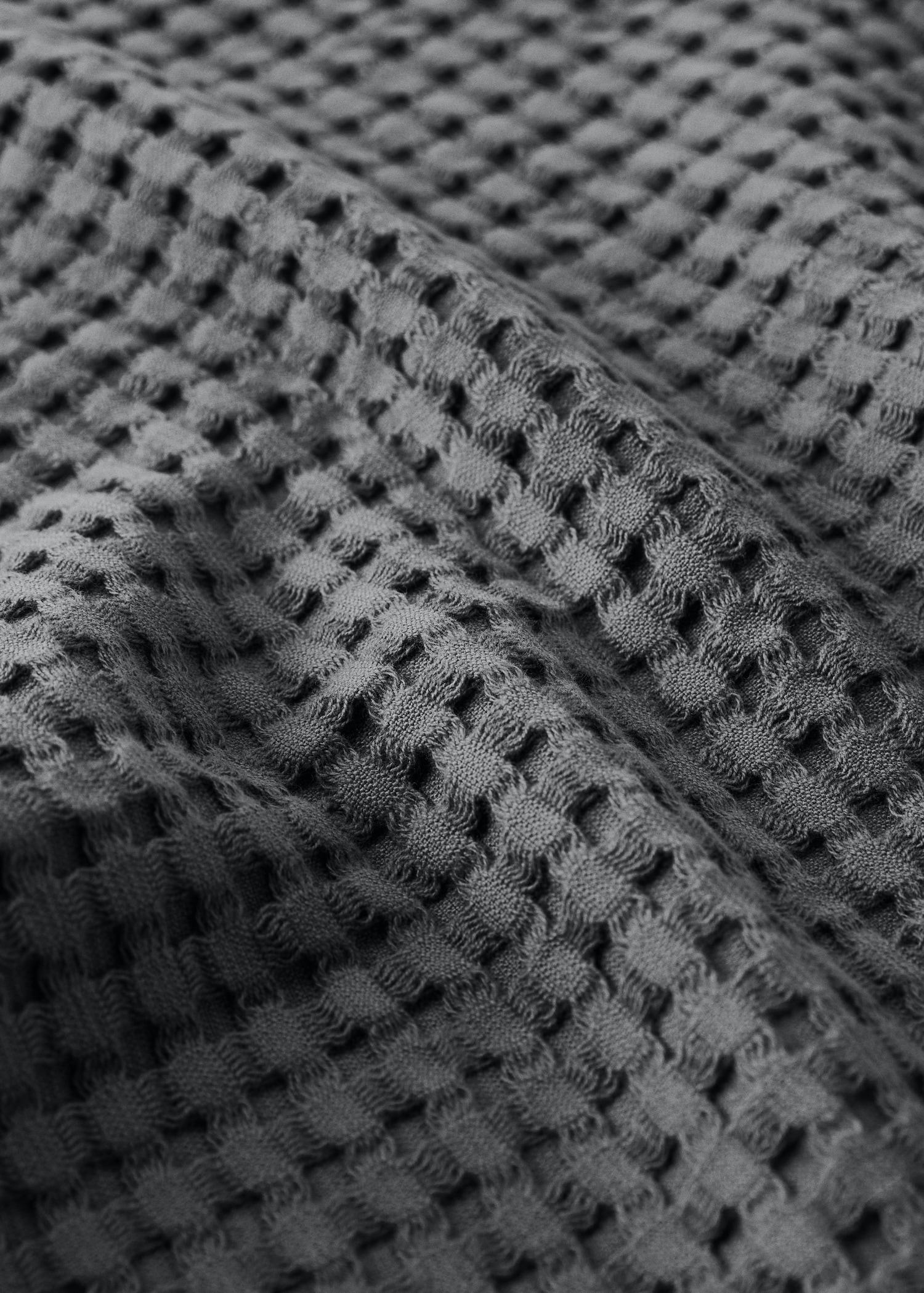 Cotton waffle bath towel - Details of the article 1