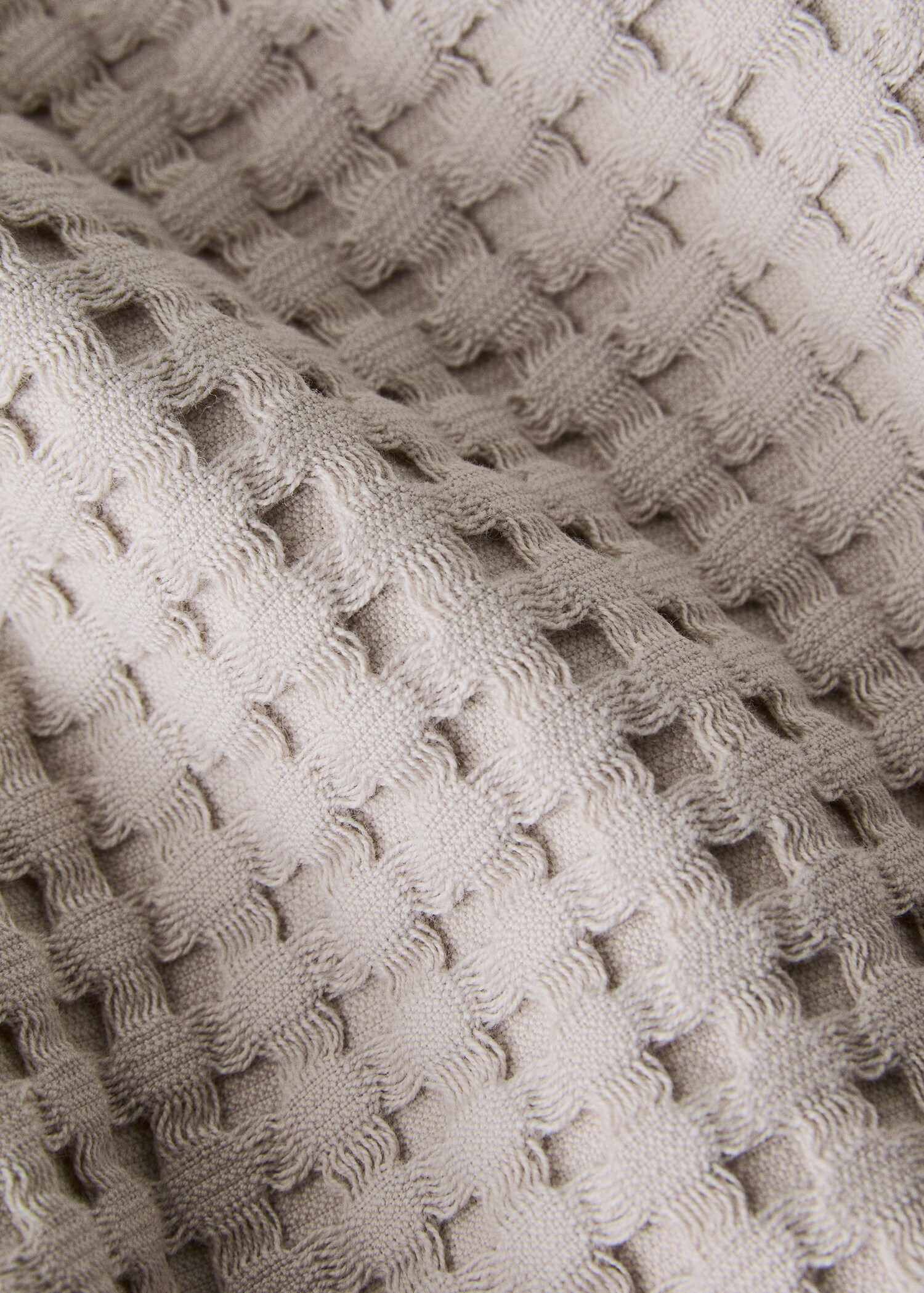 Cotton waffle washbasin towel - Details of the article 1