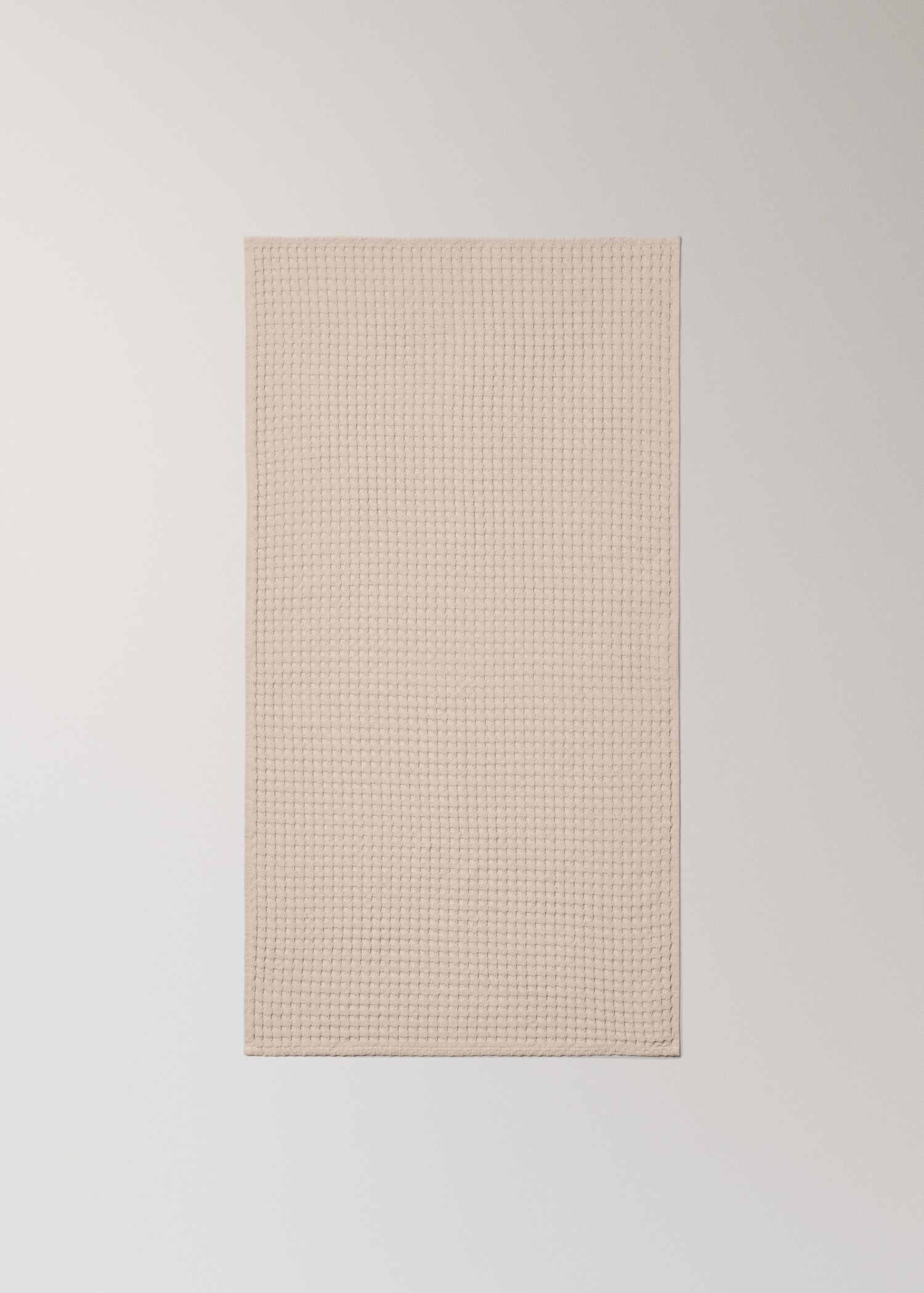 Cotton waffle washbasin towel - Article without model