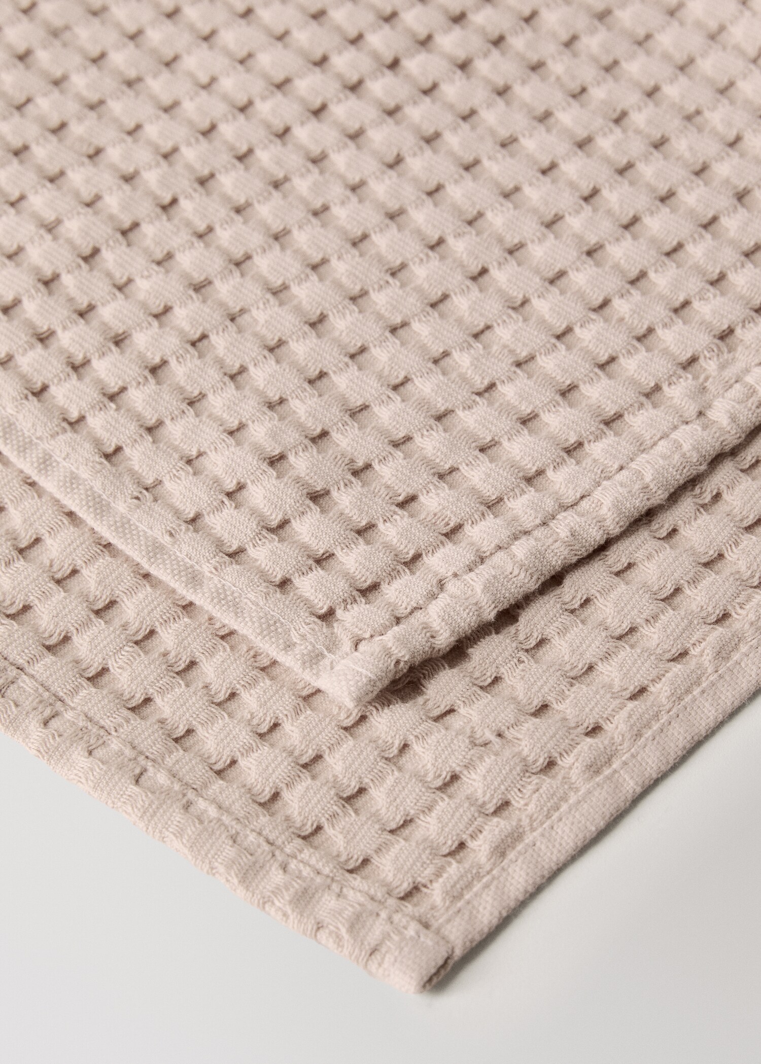 Cotton waffle washbasin towel - Details of the article 1