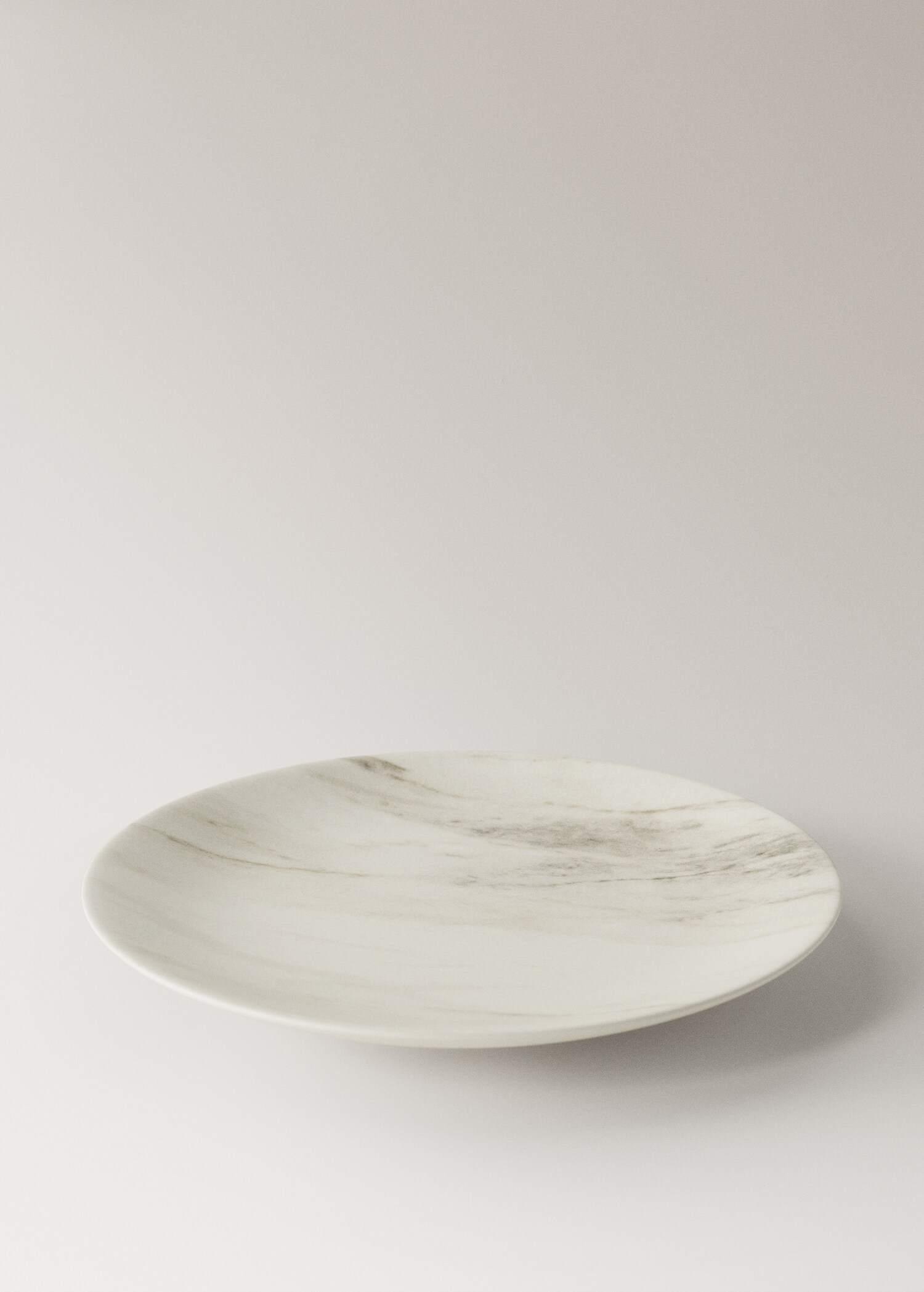 Kameninový dezertní talíř s mramorovým efektem - Detail zboží 2