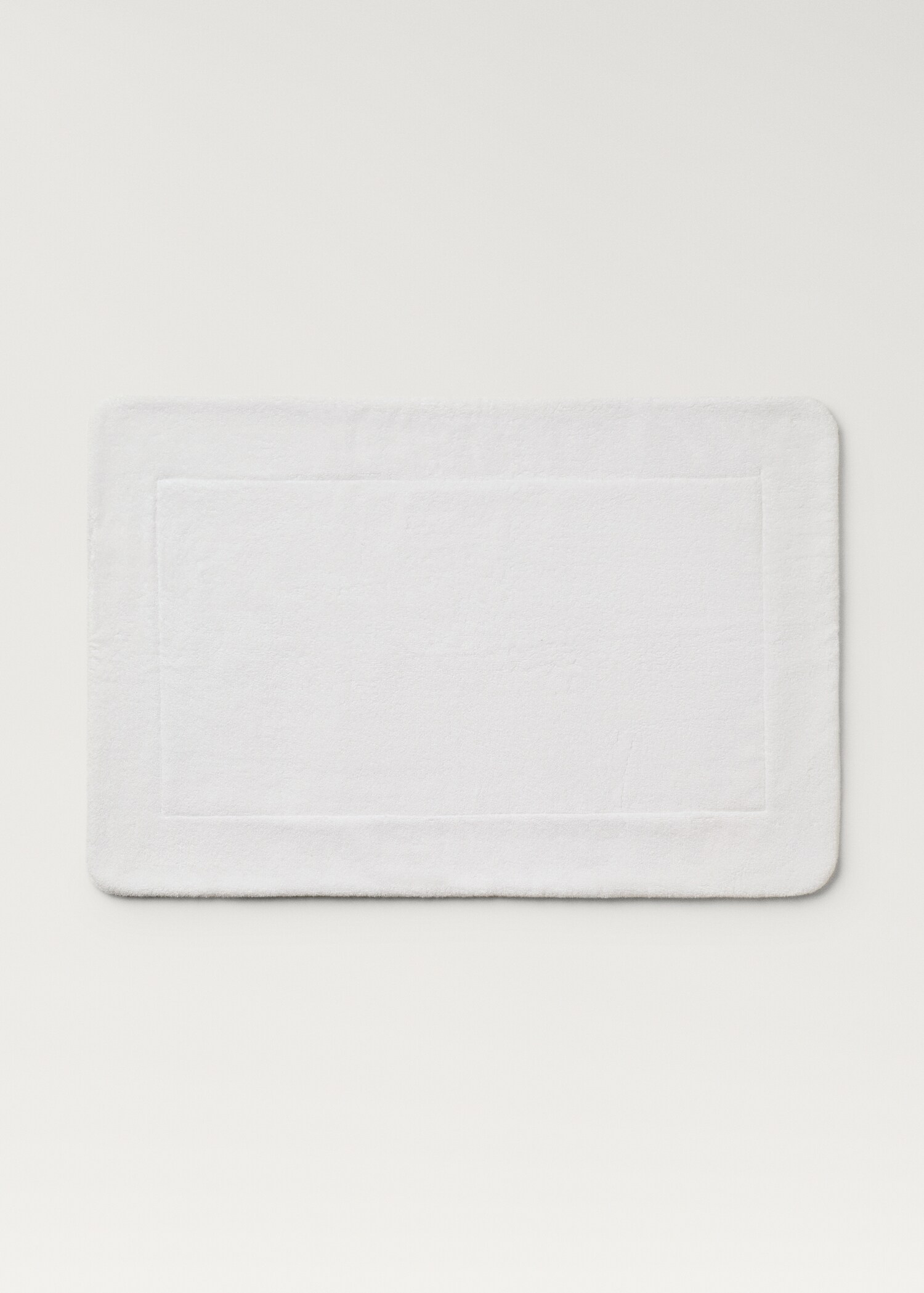 Extra-soft cotton bath mat - Article without model