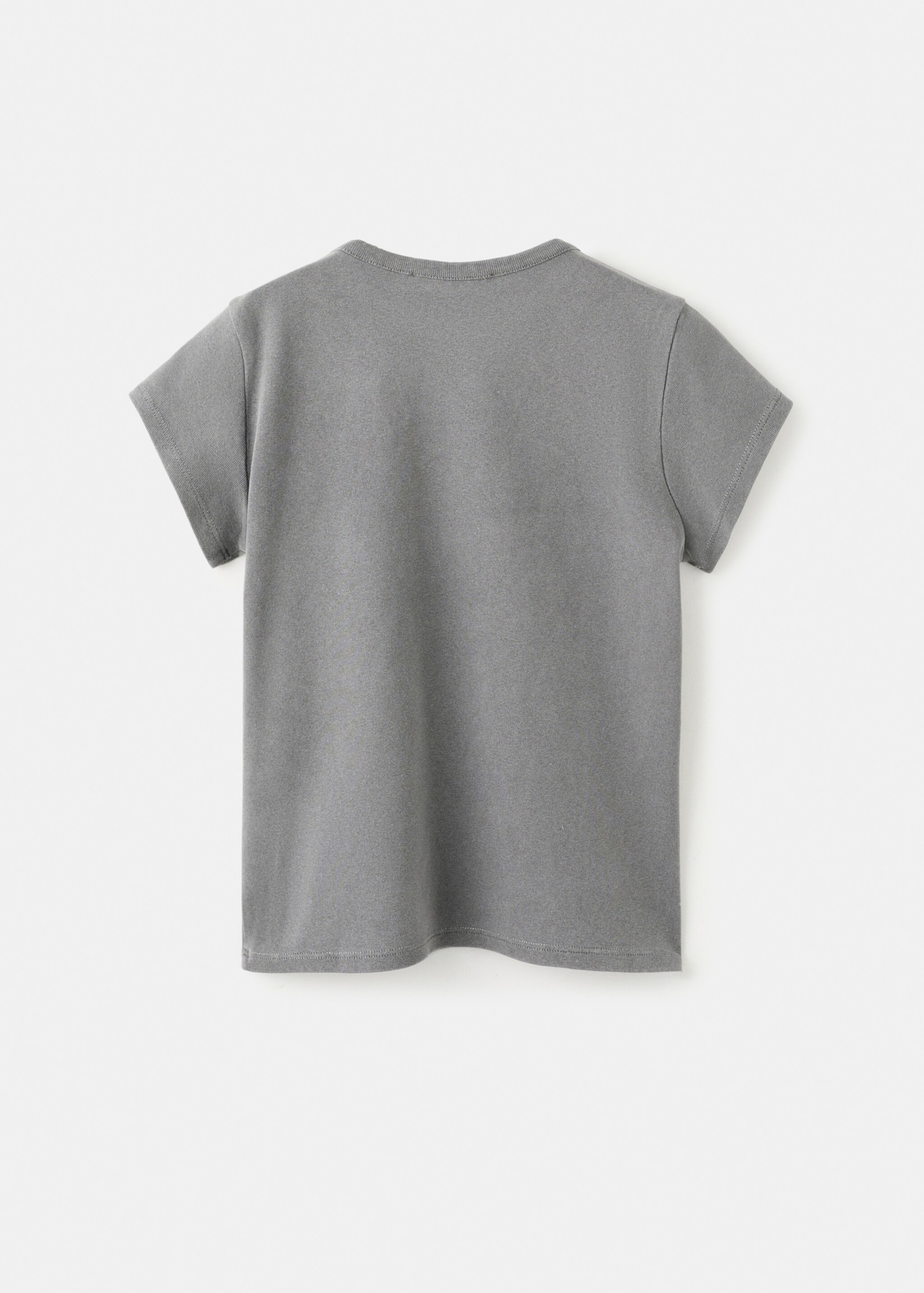 T-shirt stud - Reverse of the article, Charcoal. Ref: 27031537-00.