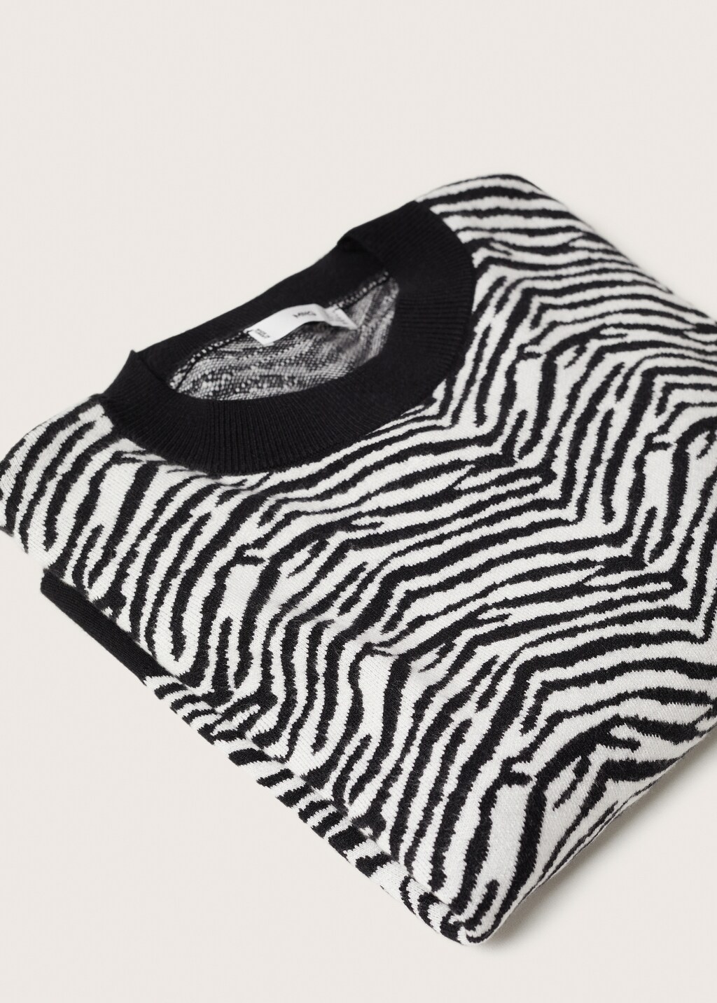 Animal print knitted sweater Women MANGO Armenia