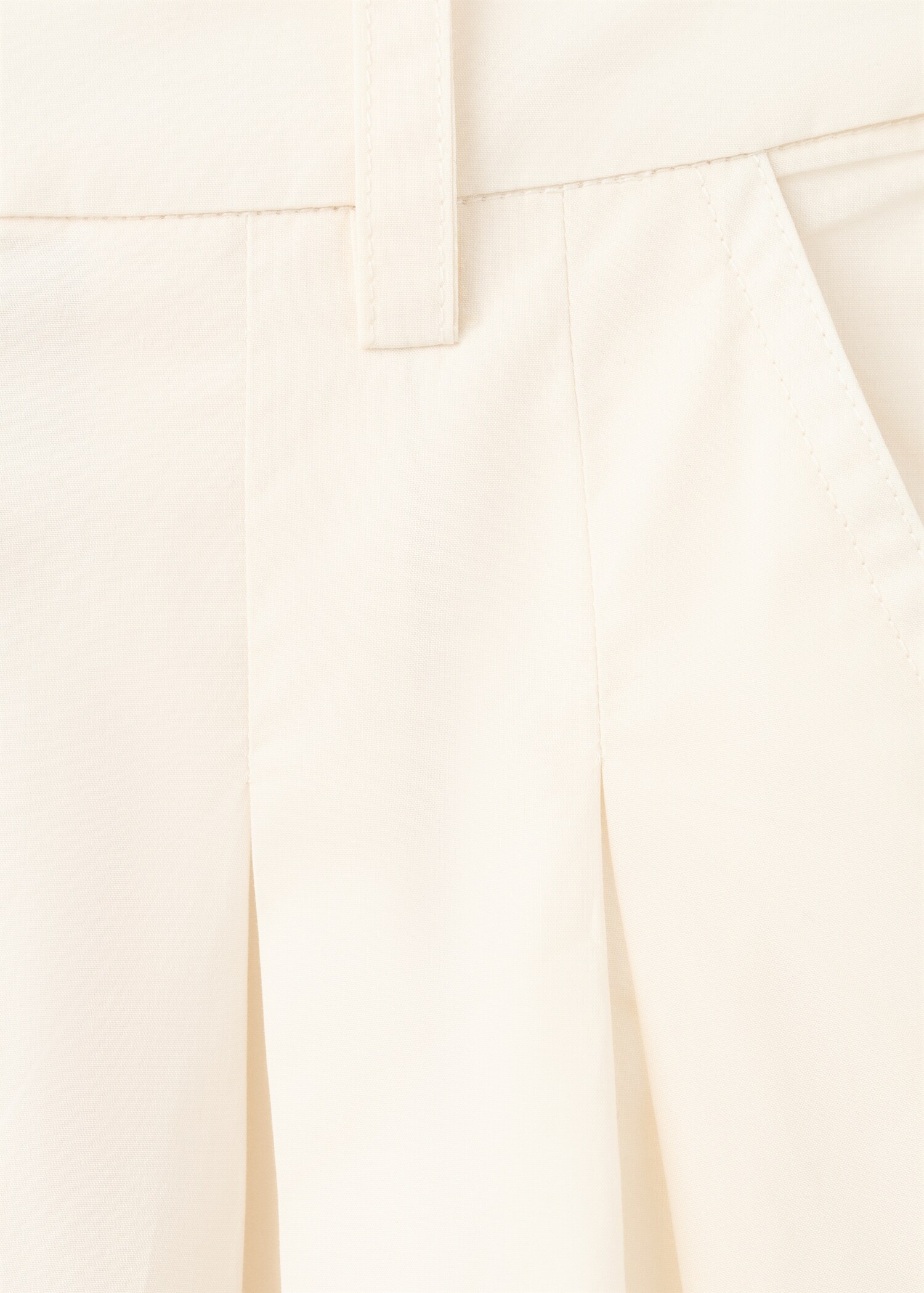 Pantalon large crop à pinces - Détail de l'article 0