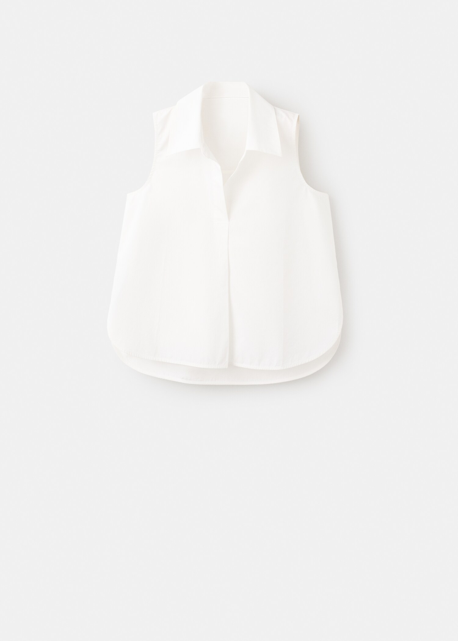 شيرت قطني بدون أكمام - منتج دون نموذج