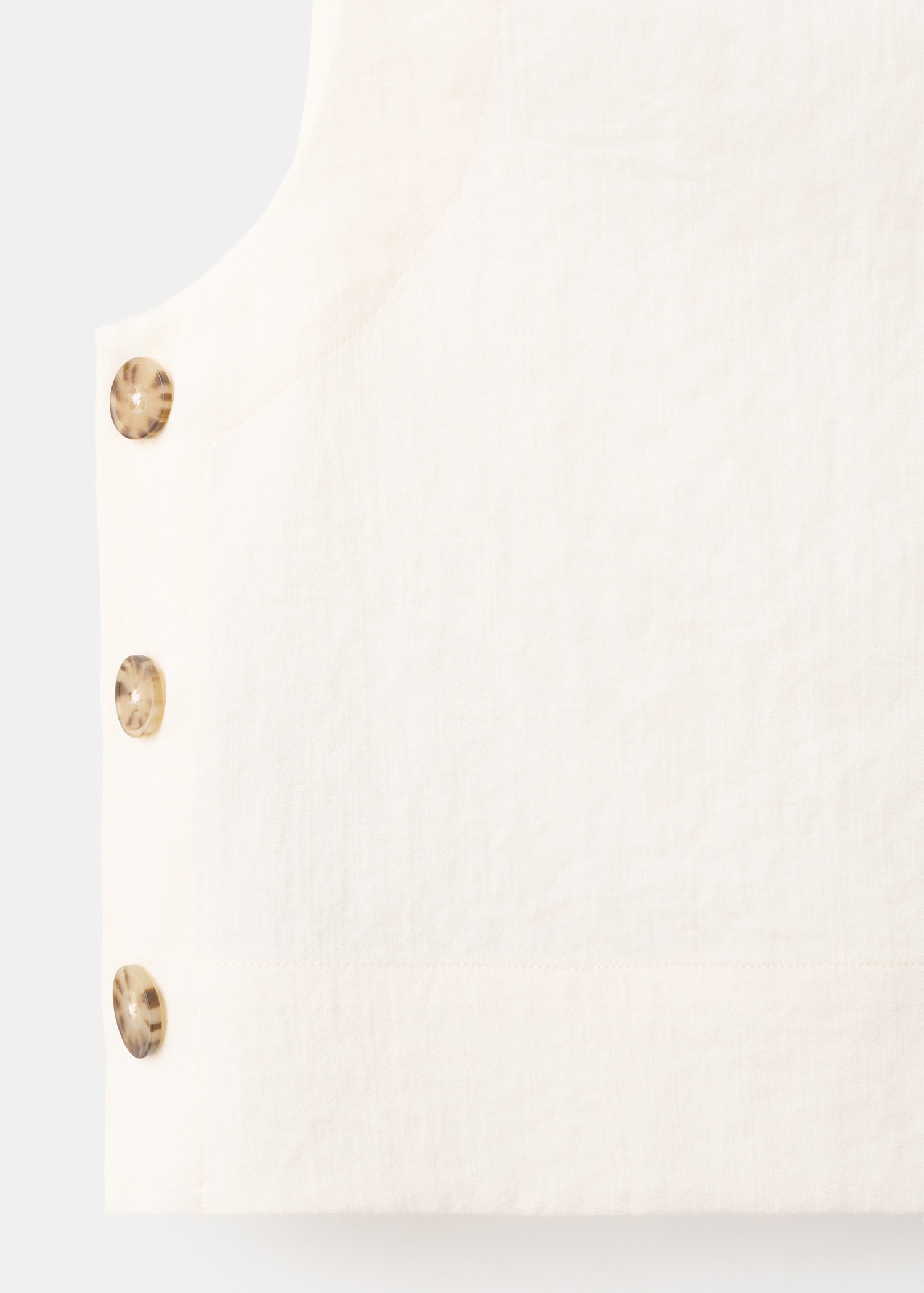 Buttoned crop top - Details of the article 8