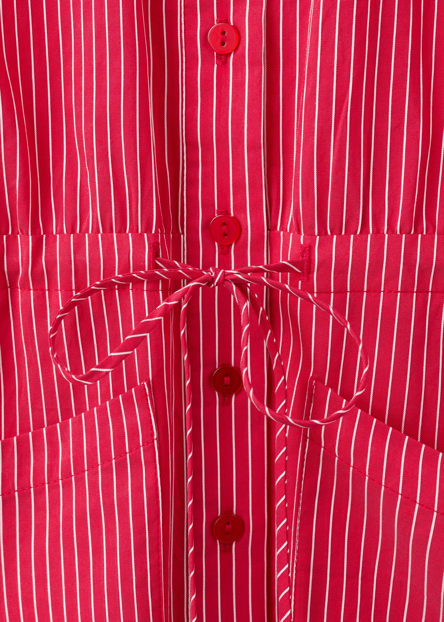 Striped shirt dress - Details of the article 8