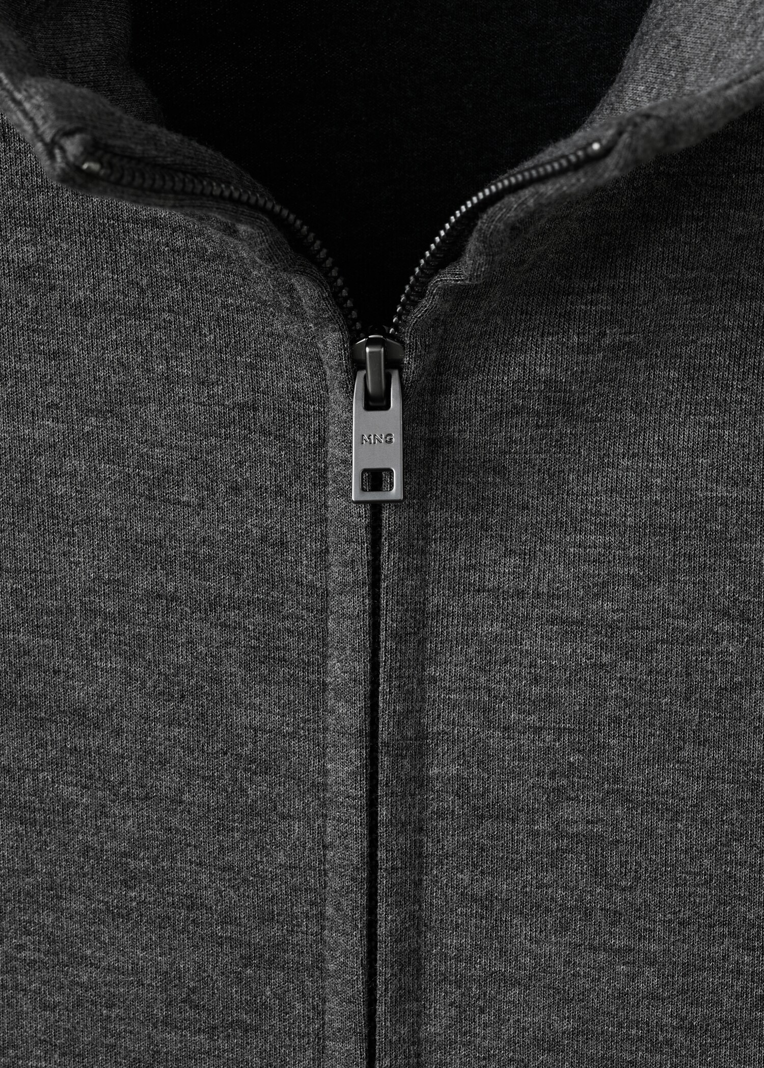 Sweat zip coupe normale - Détail de l'article 8