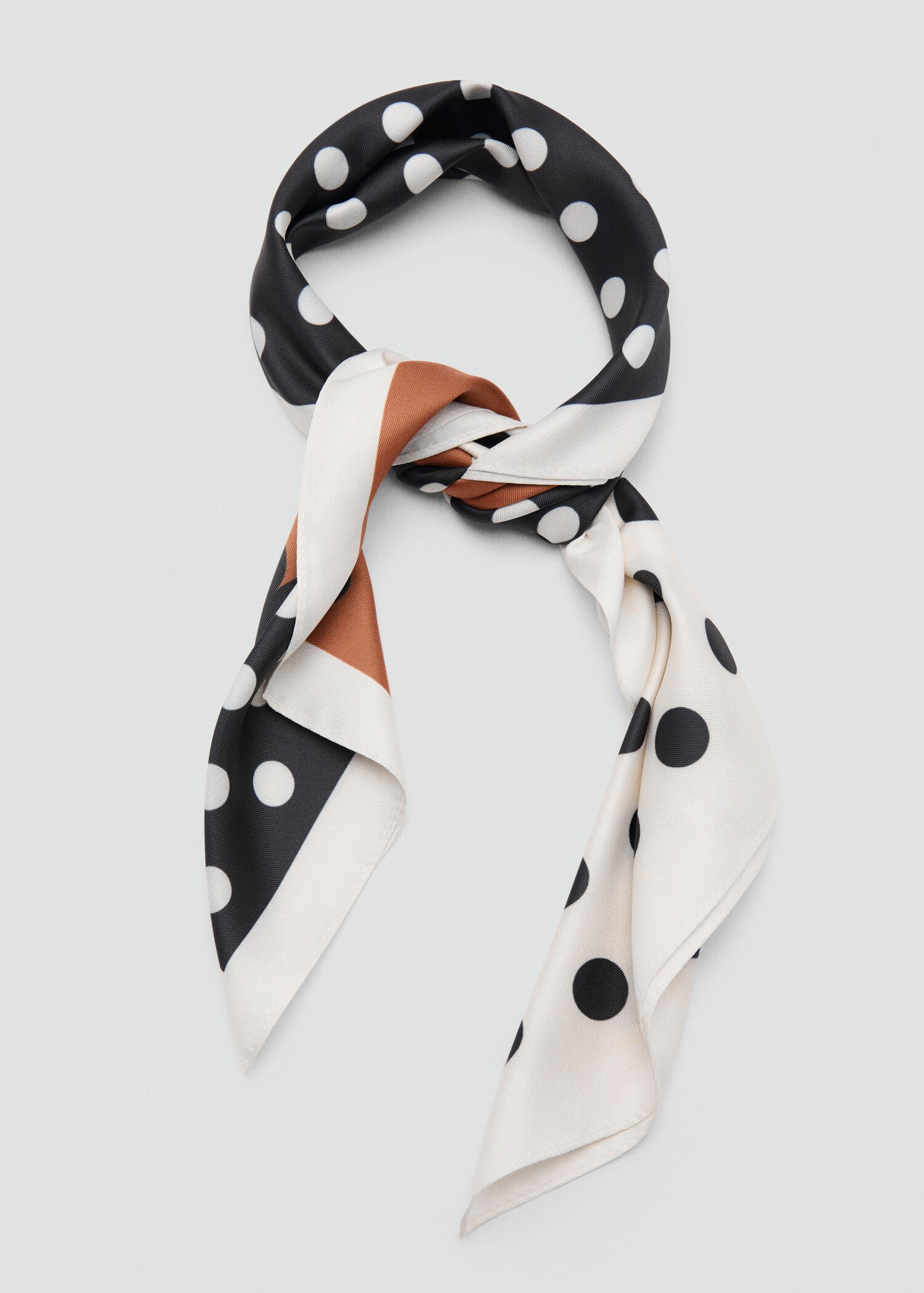 Pañuelo satinado lunares - Detalle del artículo 1