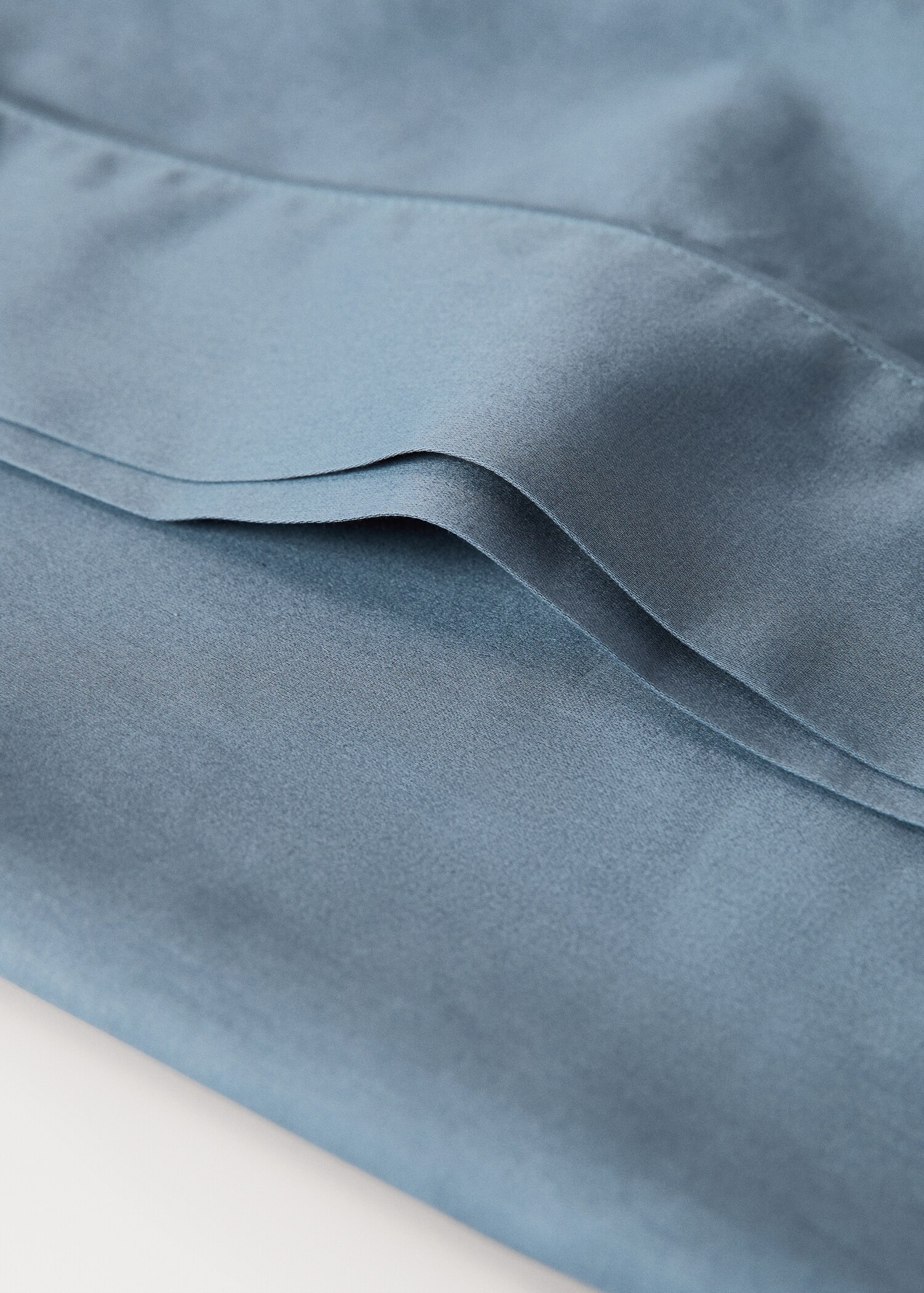 600-thread count satin cotton pillowcase 45x110 cm - Details of the article 1