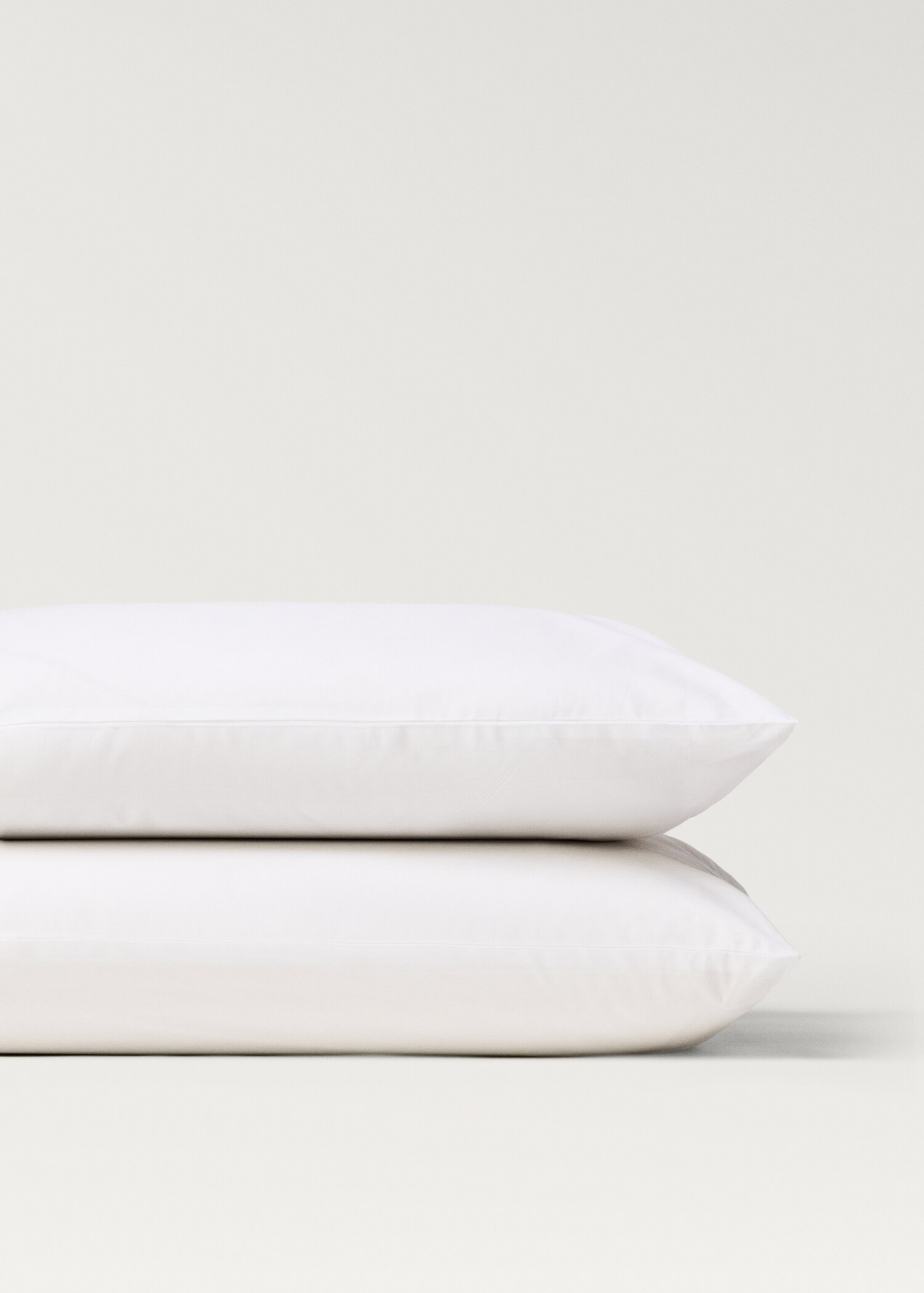 Two cotton percale pillowcases 50x75cm - Details of the article 1