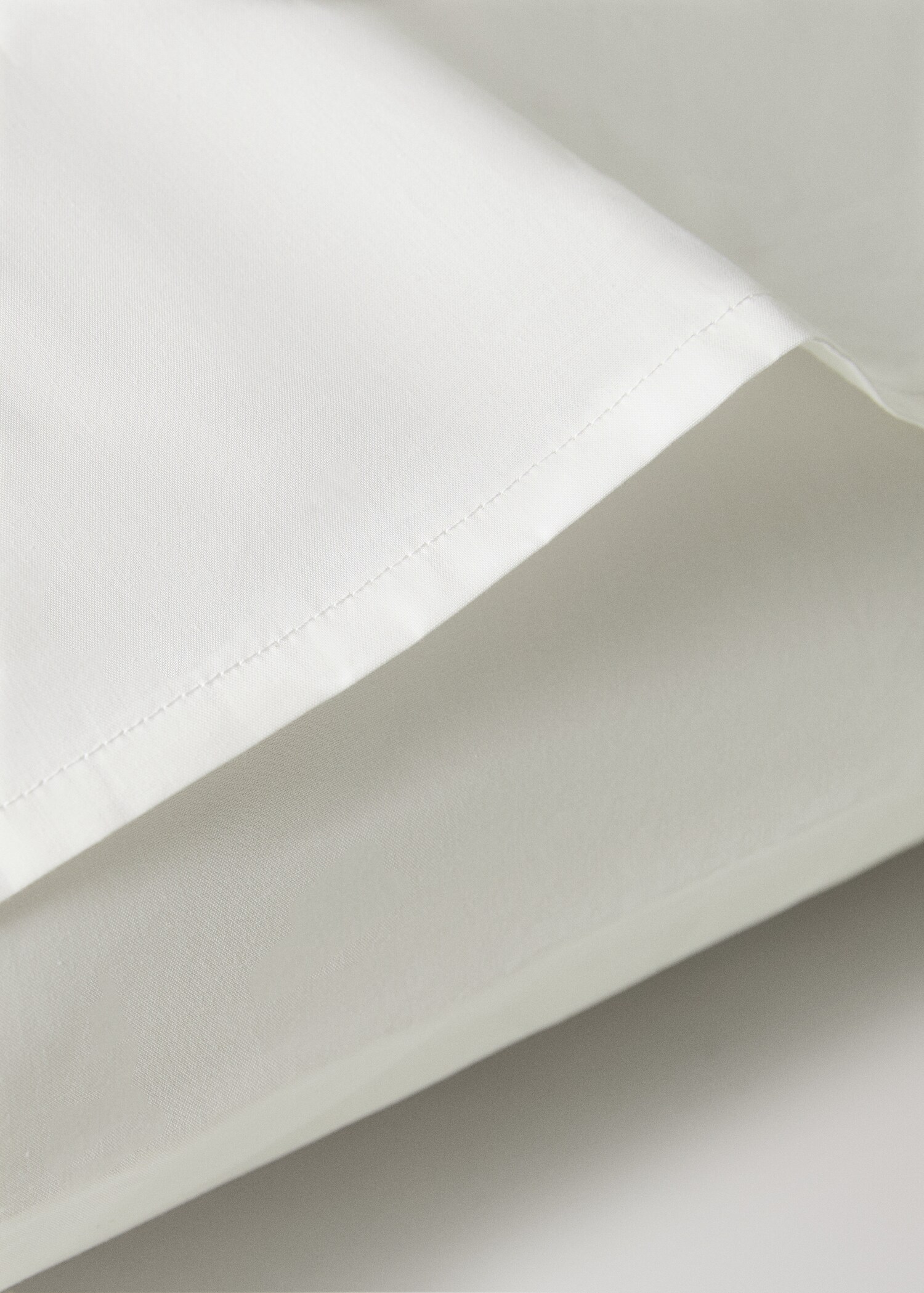 Two cotton percale pillowcases 60x60cm - Details of the article 2