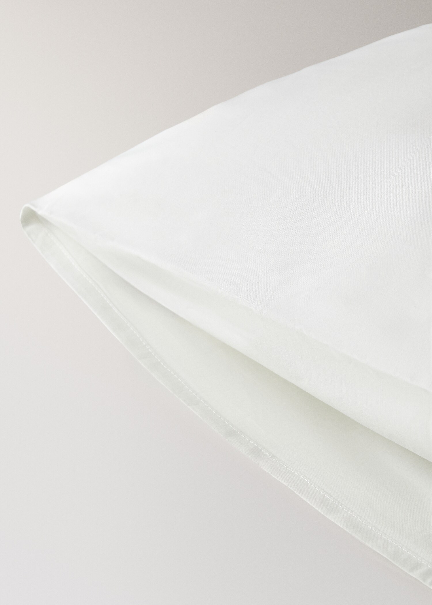 Two cotton percale pillowcases 60x60cm - Details of the article 3