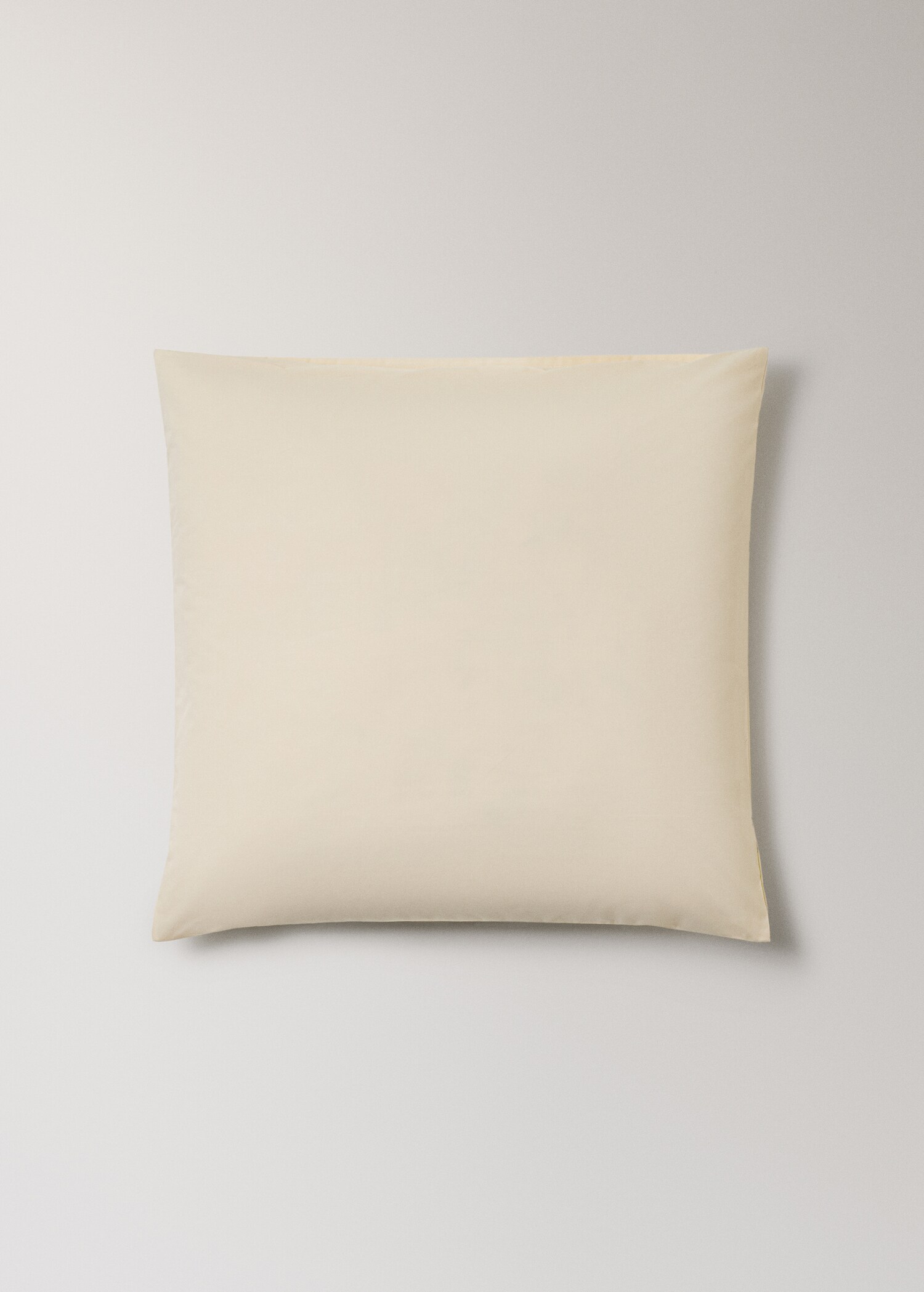 Two cotton percale pillowcases 60x60cm - Article without model