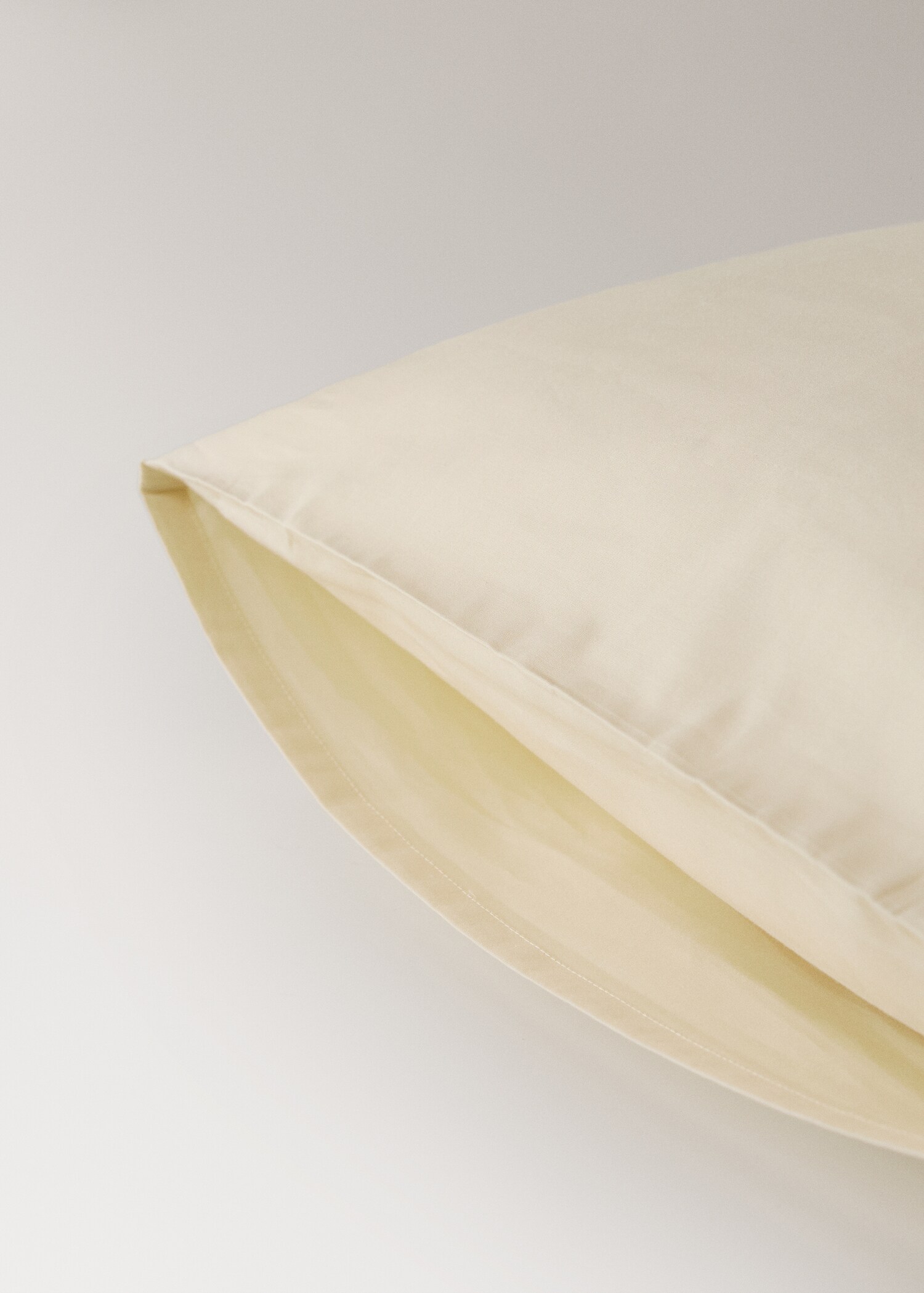 Two cotton percale pillowcases 60x60cm - Details of the article 2