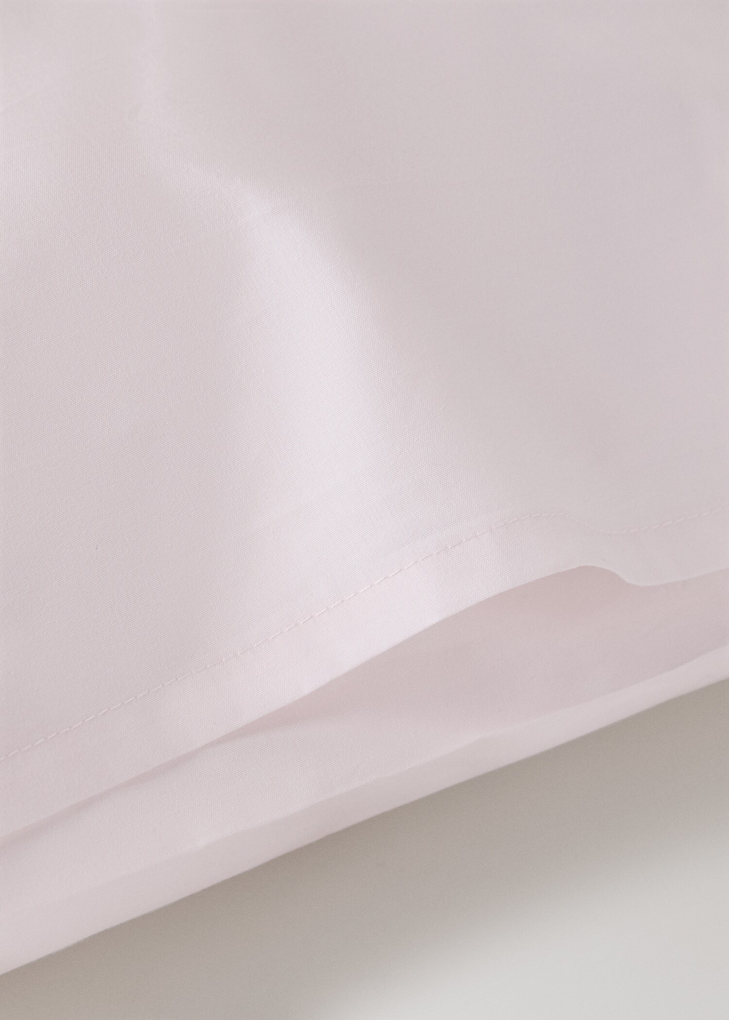 Two cotton percale pillowcases 60x60cm - Details of the article 1