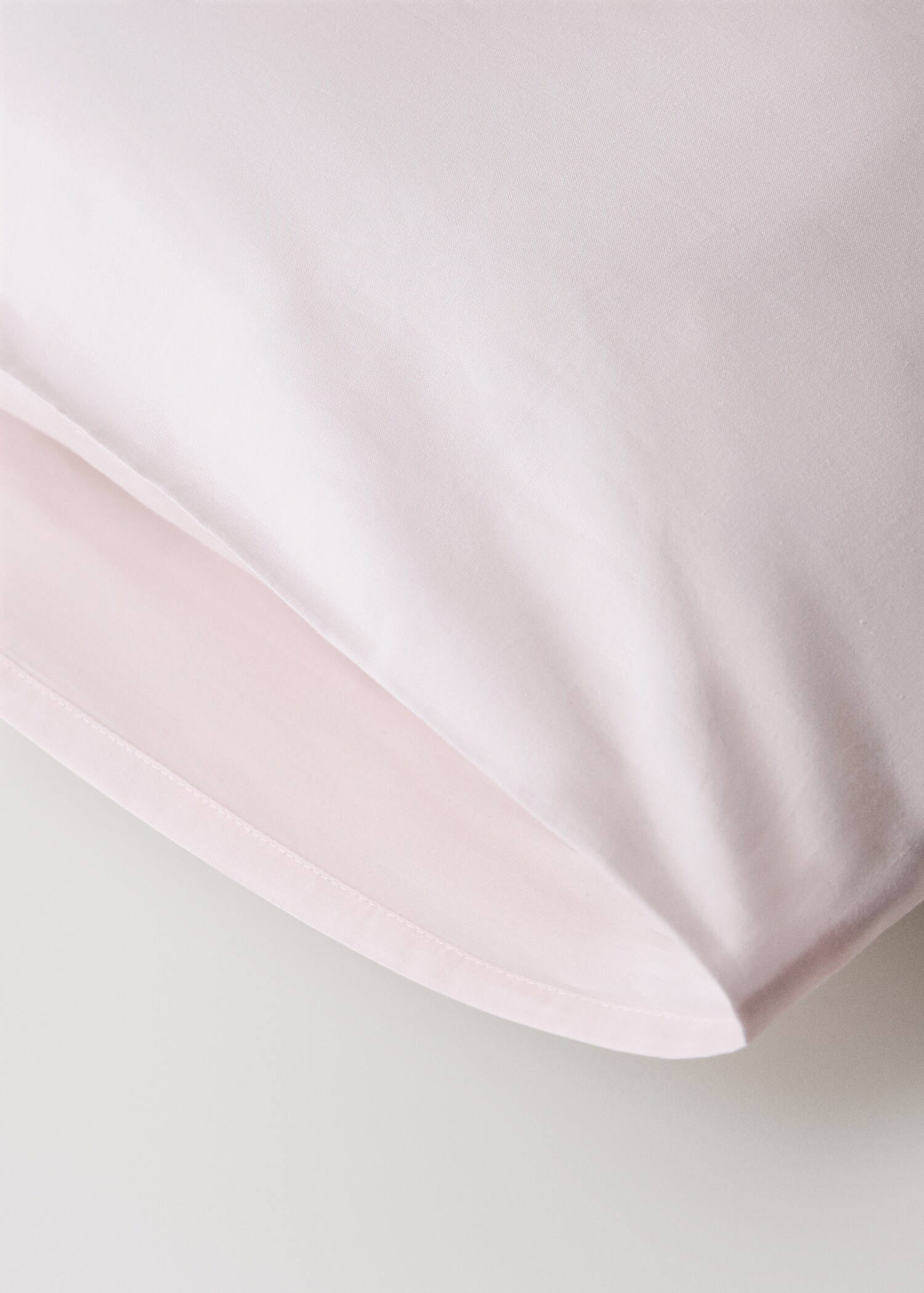 Two cotton percale pillowcases 60x60cm - Details of the article 2