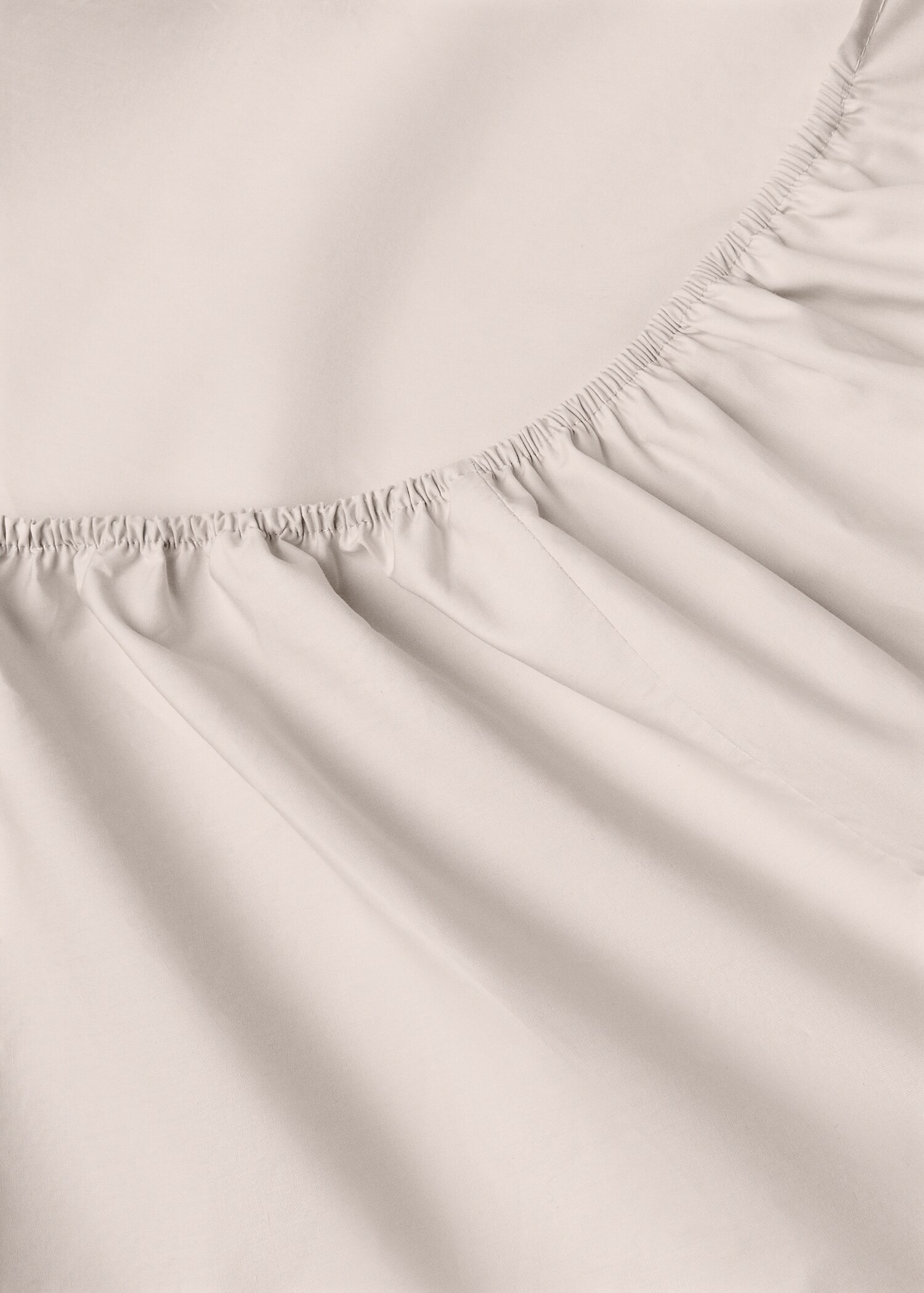 Drap-housse percale de coton 300 fils lit 180 cm - Détail de l'article 1