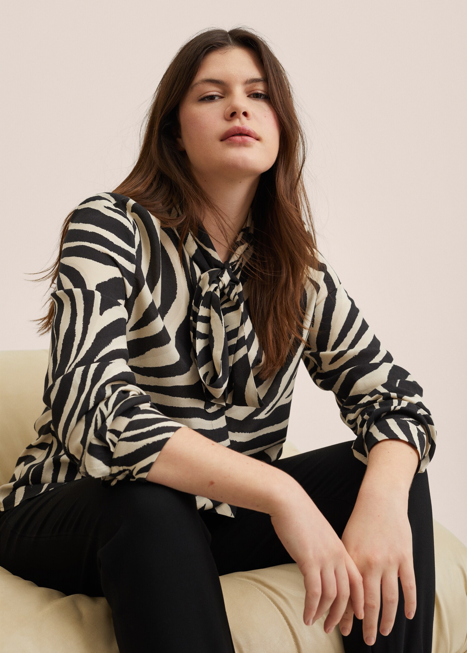 Zebra printed shirt - Details of the article 4