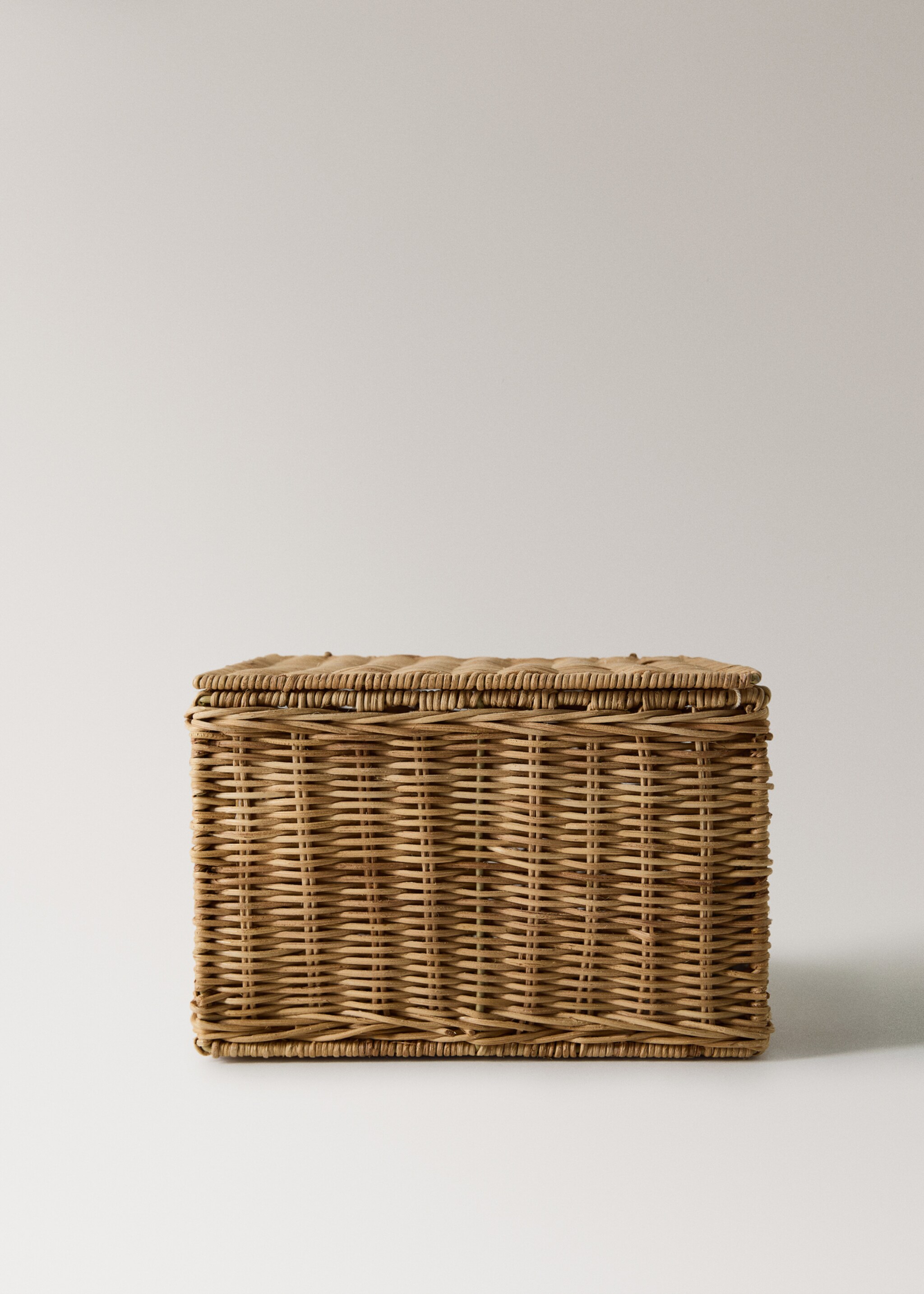 Medium wicker basket - Article without model, Brown. Ref: 27033276-00.