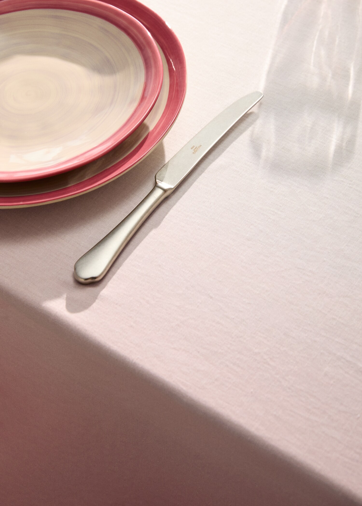 Mantel  degradado algodón lino diseño 6 a 8 comensales - Detalle del artículo 7