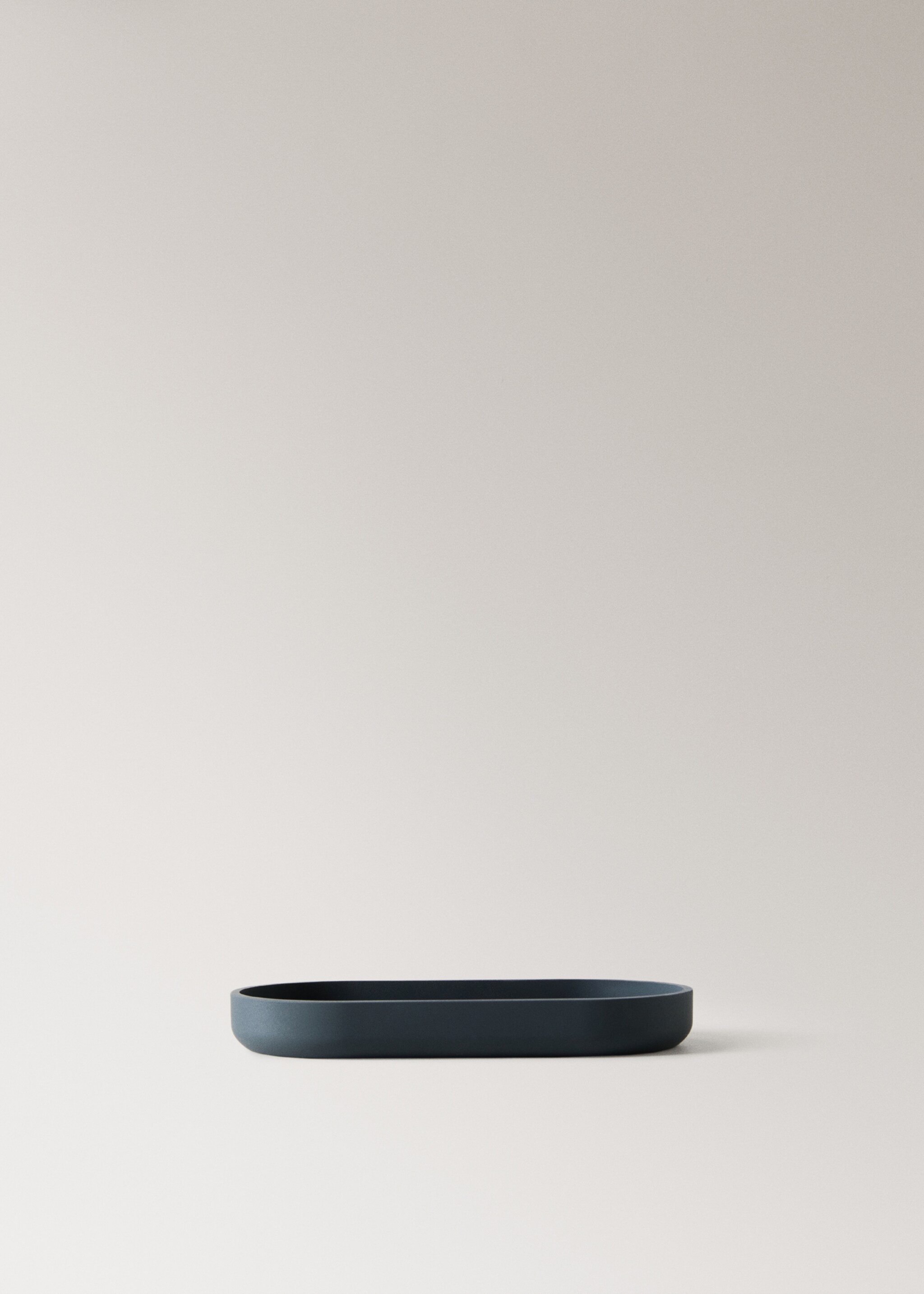 Pryskyřičný koupelnový tácek - Zboží bez modelu, Šedá antracit. Ref: 27033283-00.