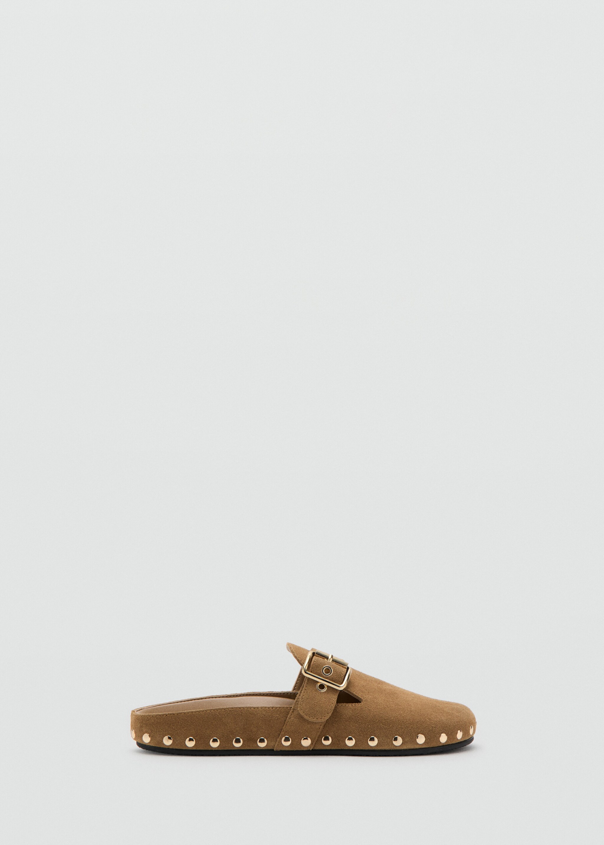 Studded leather shoes - Article without model, Sand. Ref: 27033287-00.