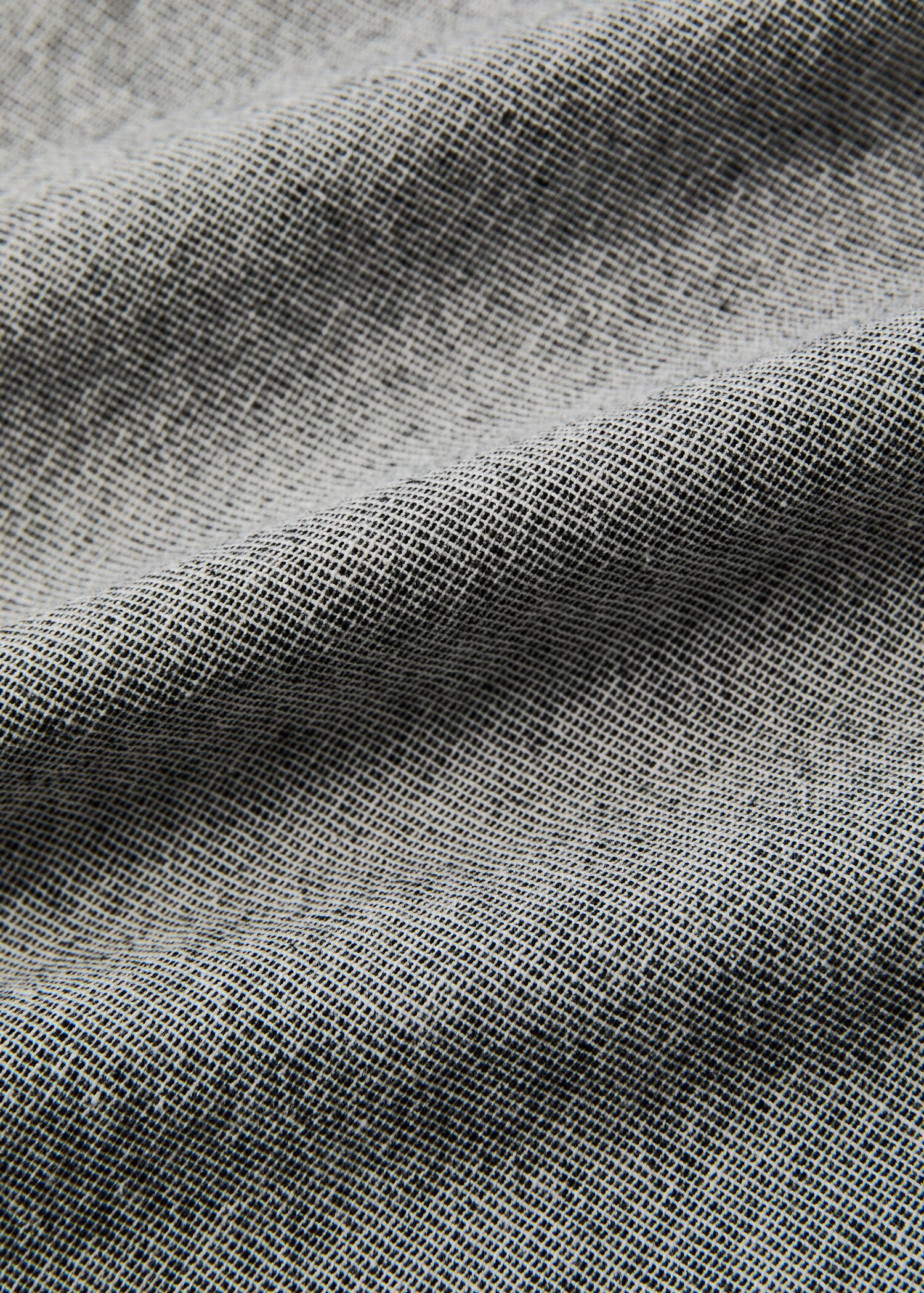 Nappe coton et lin effet chambray 2 à 4 convives - Détail de l'article 1