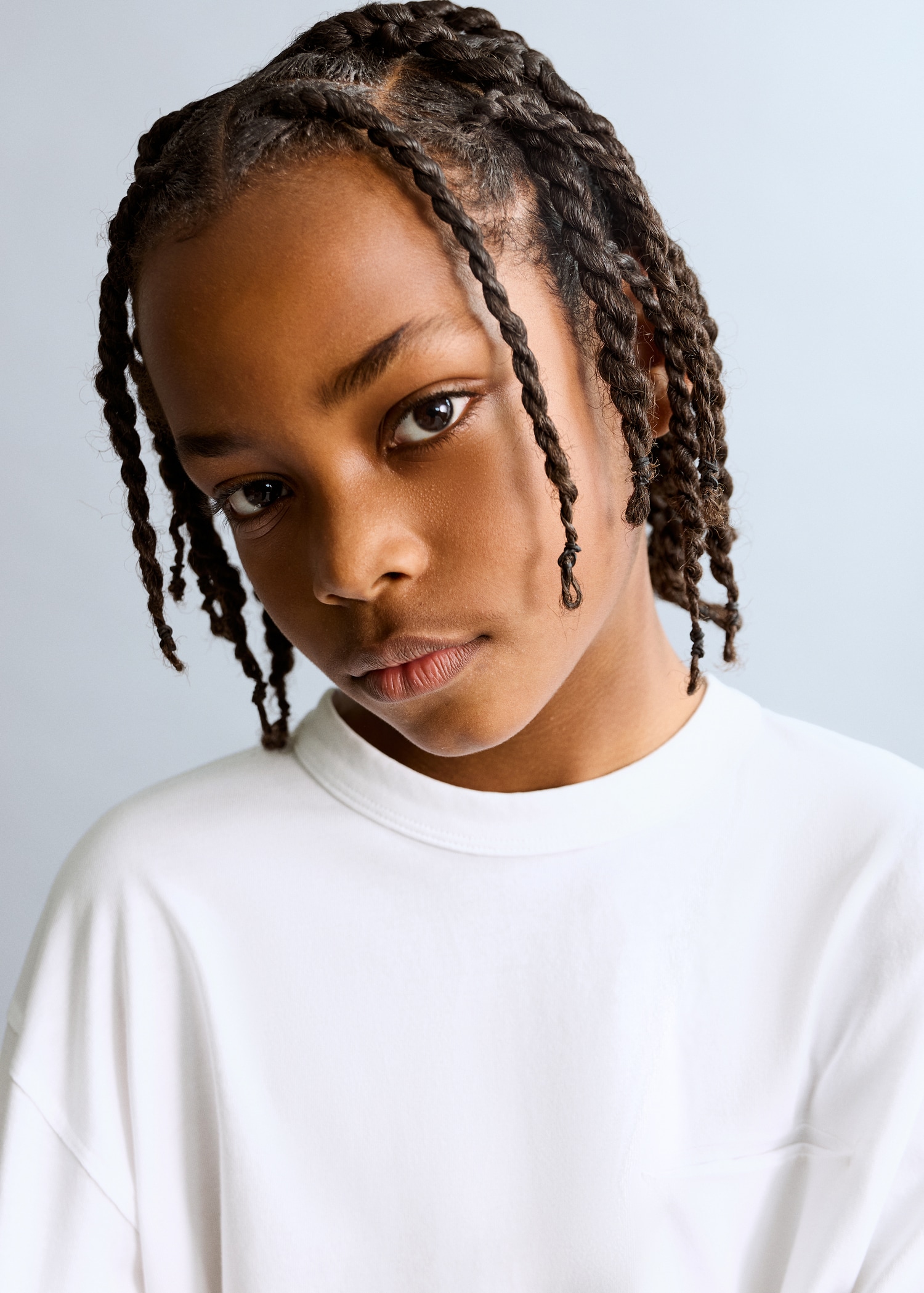 Cotton T-shirt with pocket detail - Details of the article 1