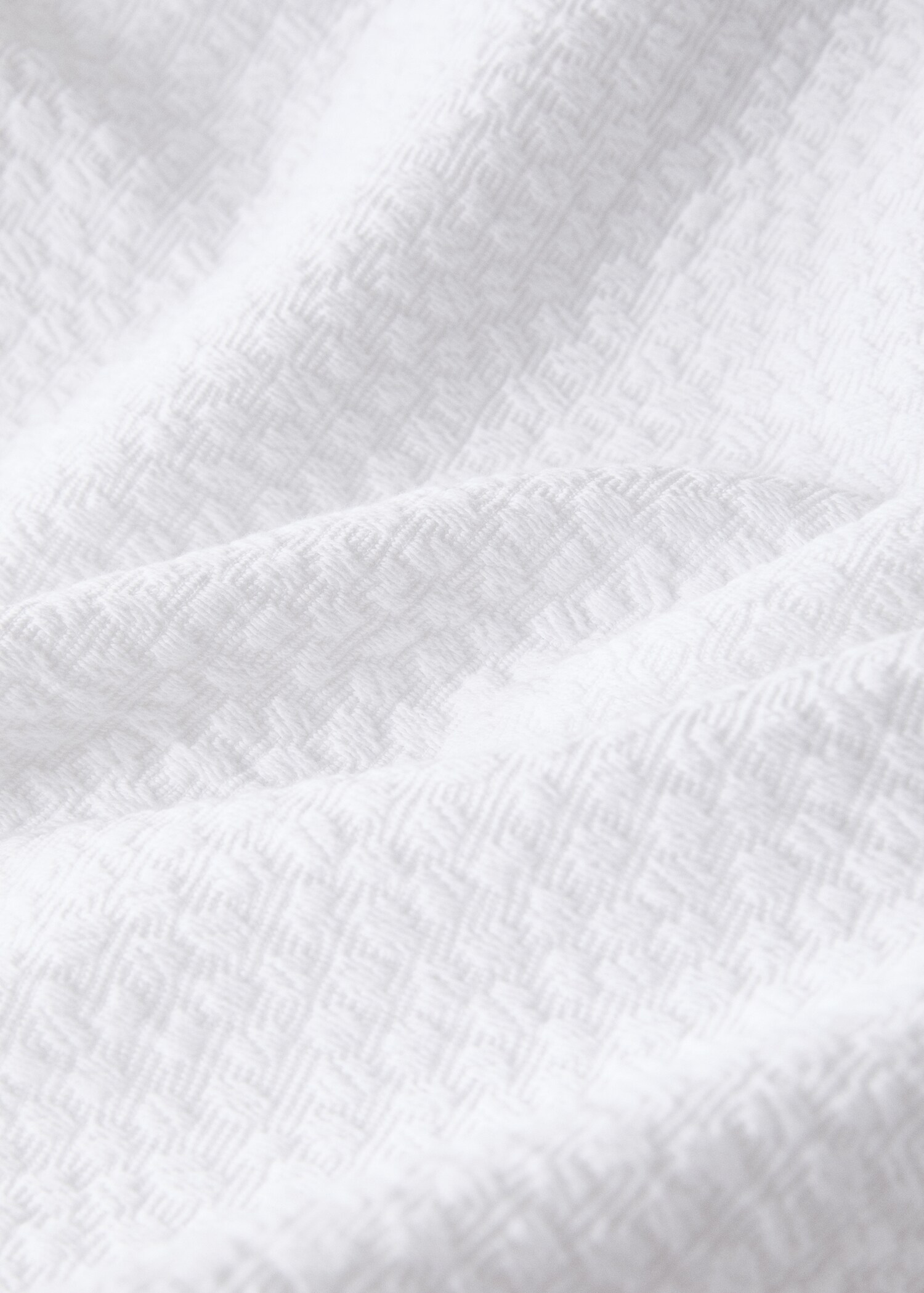 Jacquard cotton textured bedspread for 180/200 cm bed - Details of the article 2