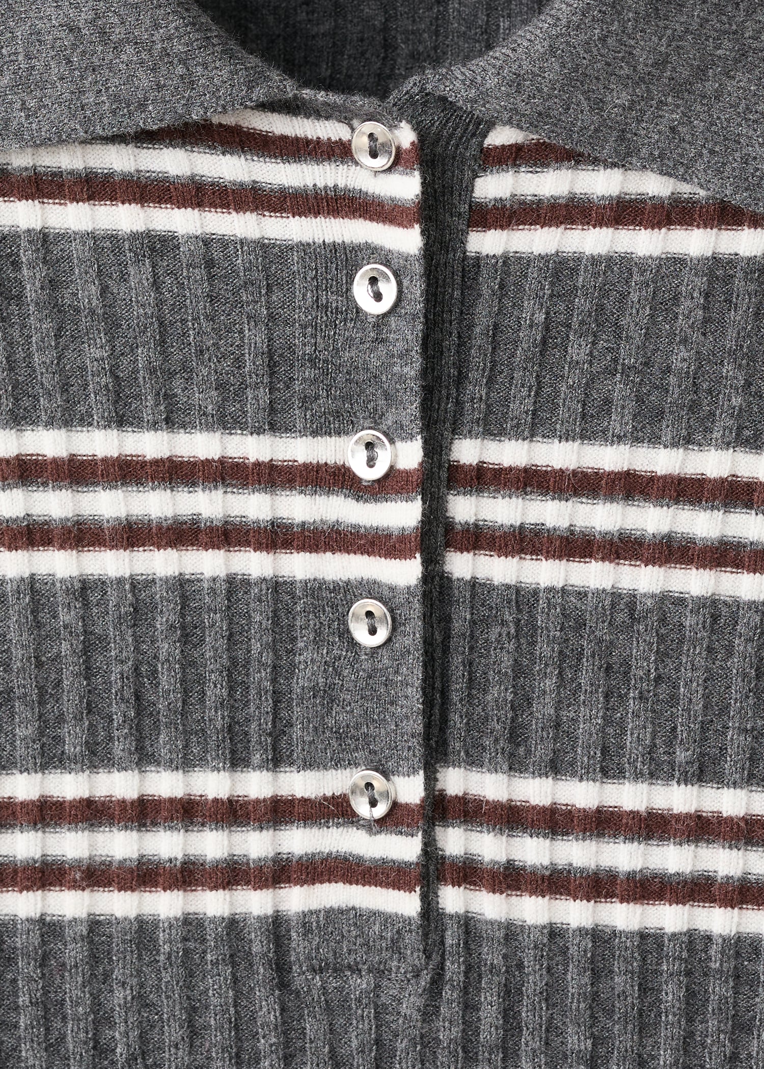 Jersey punto canalé rayas - Detalle del artículo 8