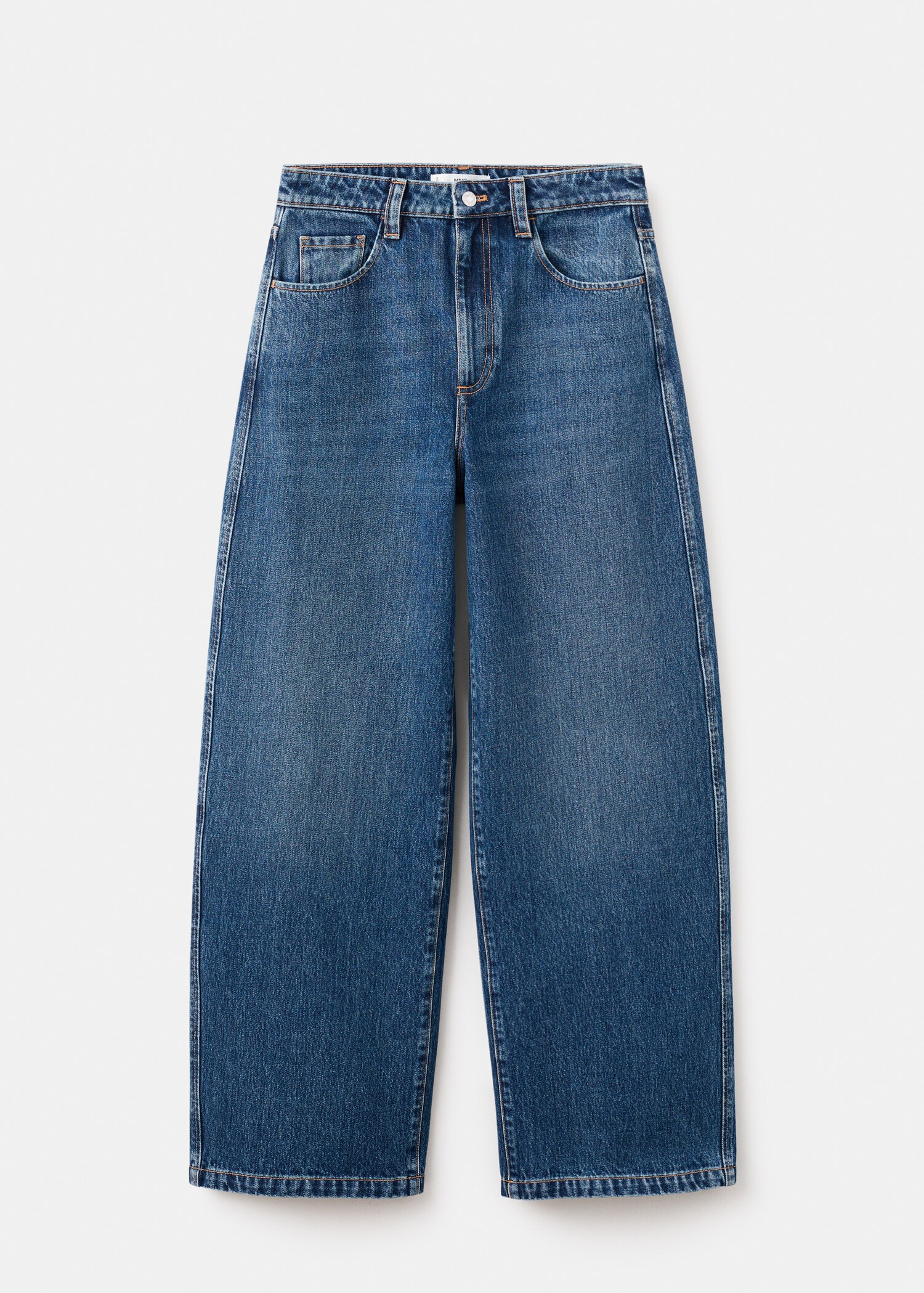 Balloon-Jeans mit mittlerer Bundhöhe - Artikel ohne Model