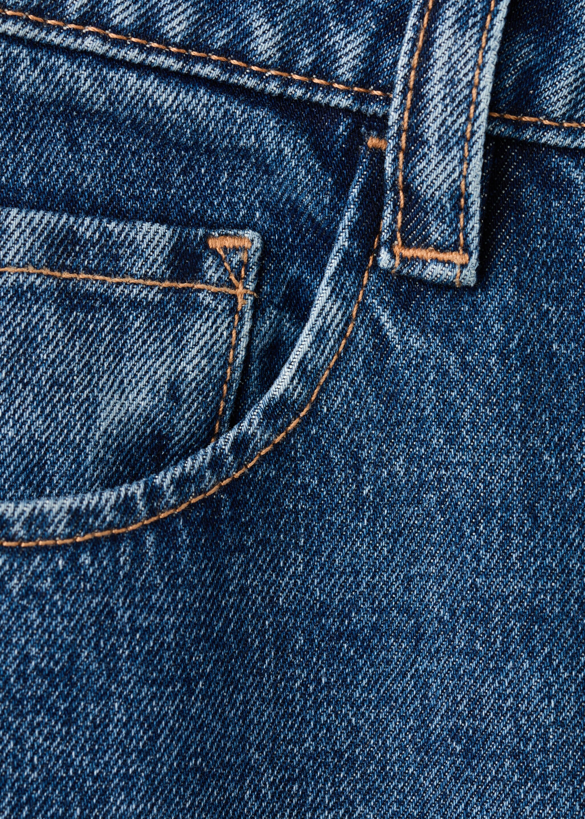 Mid-rise balloon jeans - Details of the article 0, Dark Blue. Ref: 27033299-00.