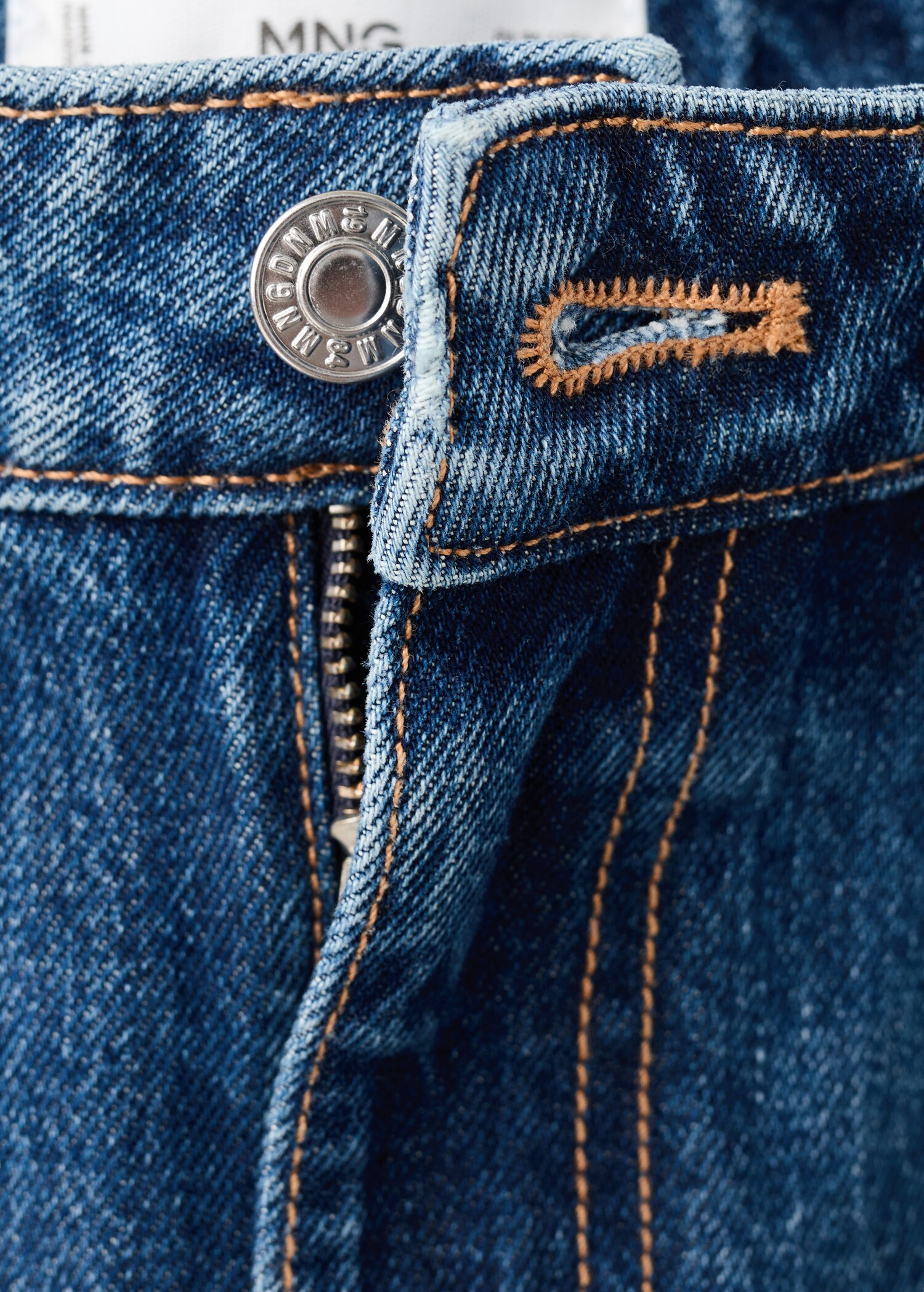 Balloon-Jeans mit mittlerer Bundhöhe - Detail des Artikels 8