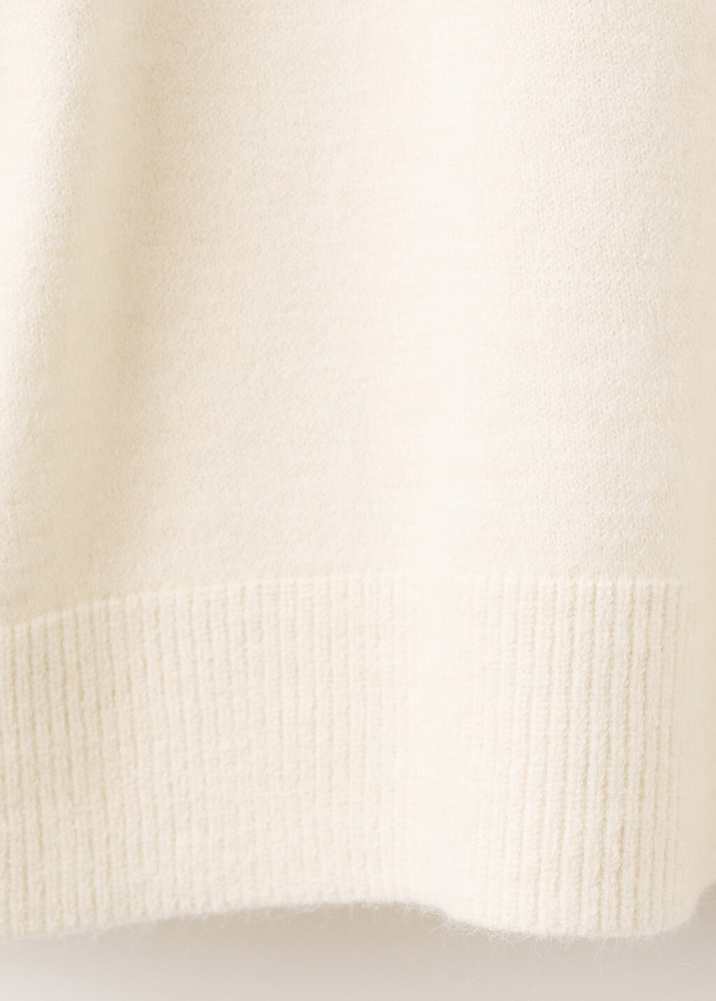 Mango Sweater with contrasting stripes and perkins collar
