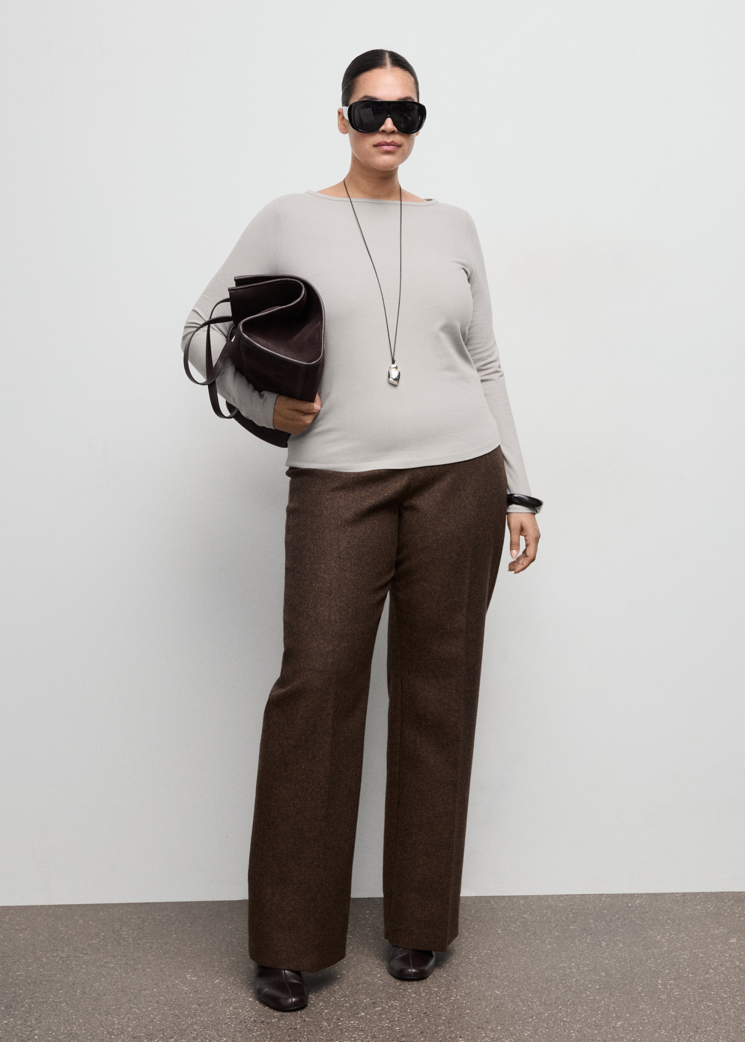 Camiseta cuello barco algodón - Detalle del artículo 3