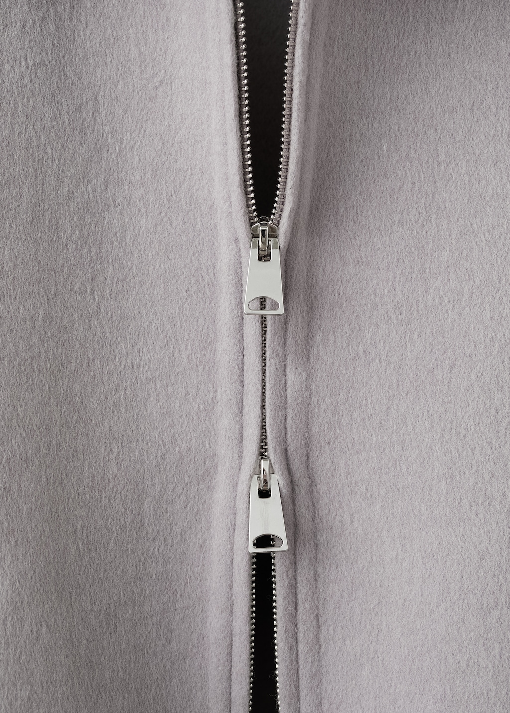 Wool funnel-neck jacket - image 4