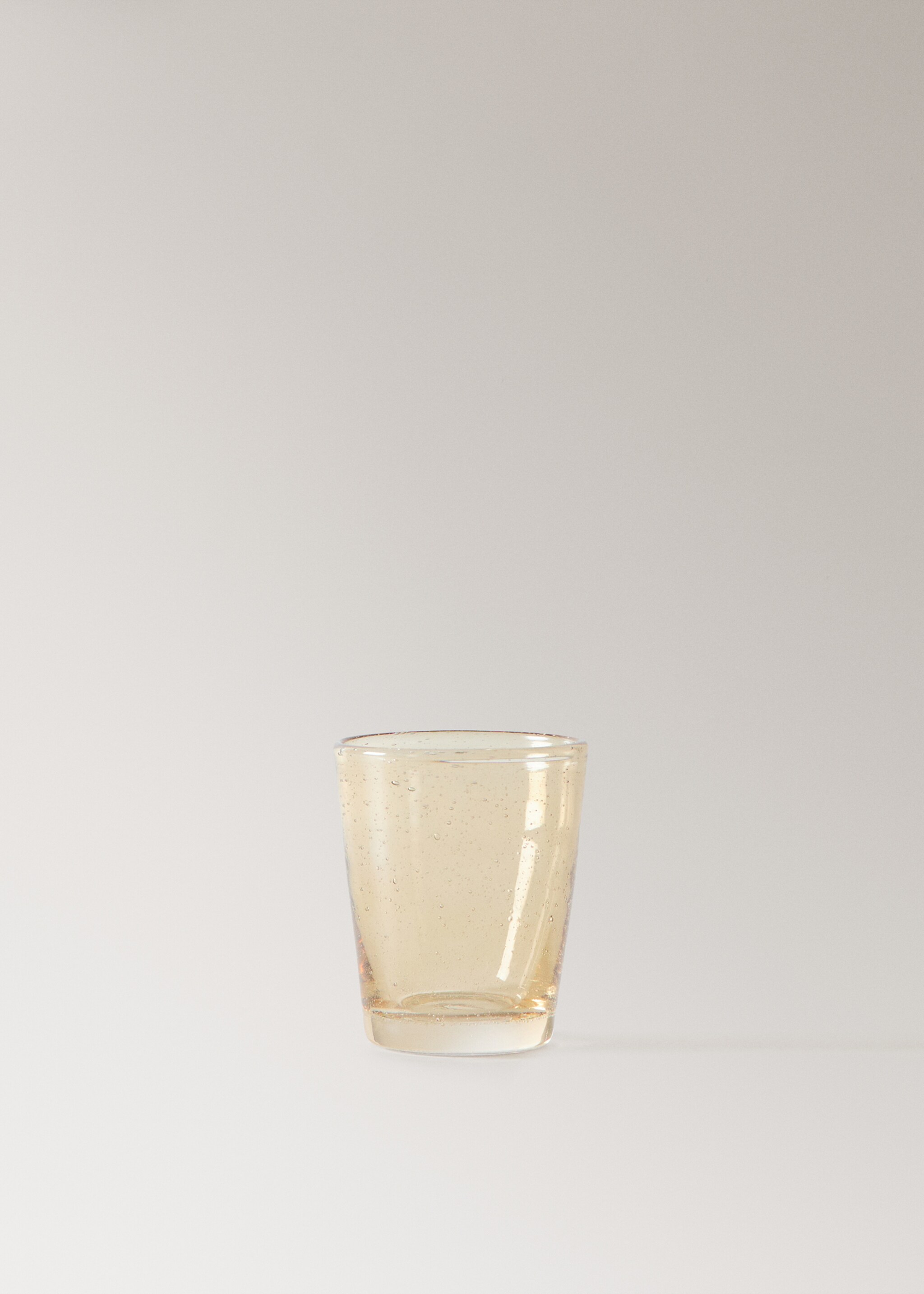 Coloured bubble glass vase - Article without model, Orange. Ref: 27033314-00.