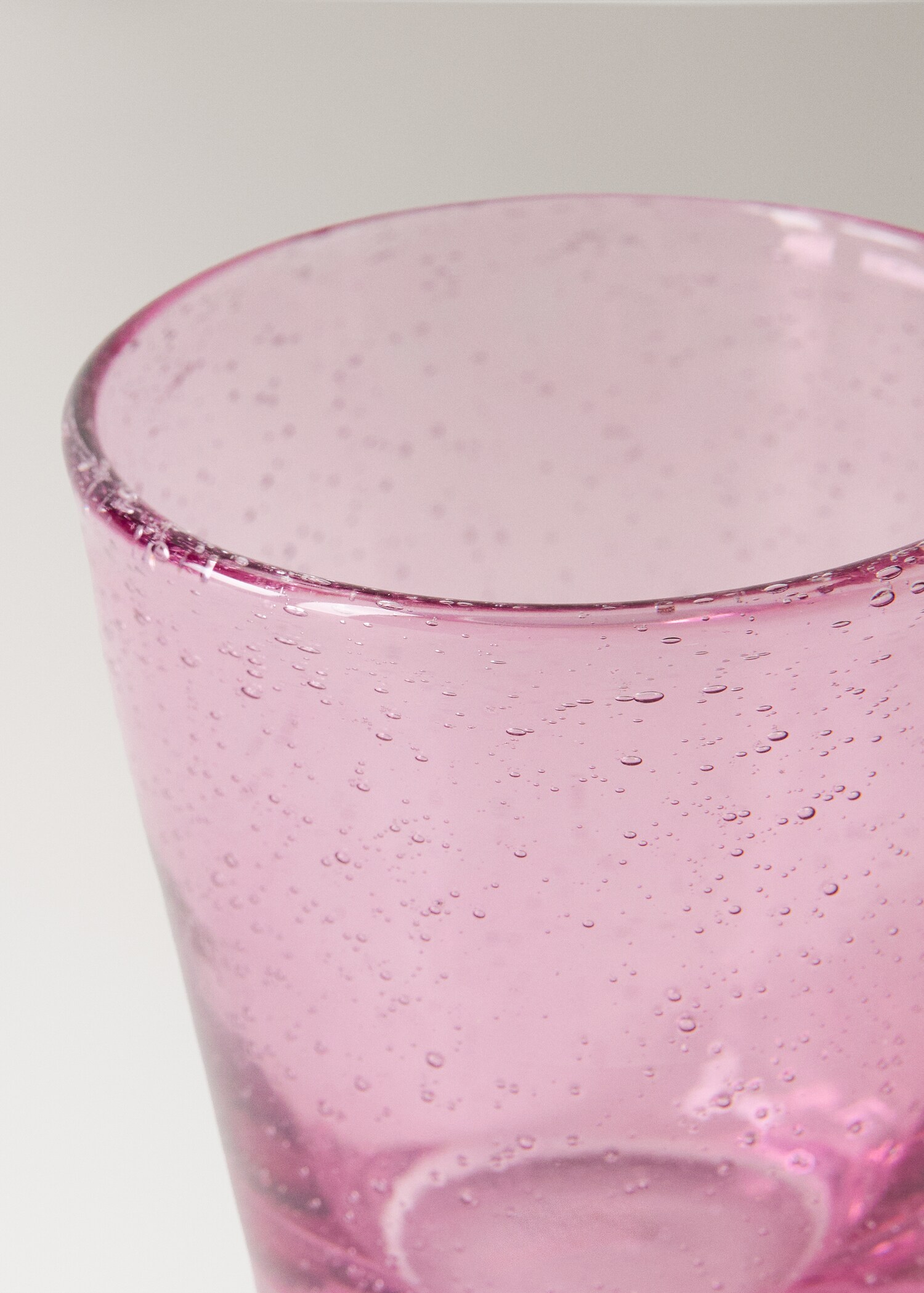 Coloured bubble glass vase - Details of the article 1